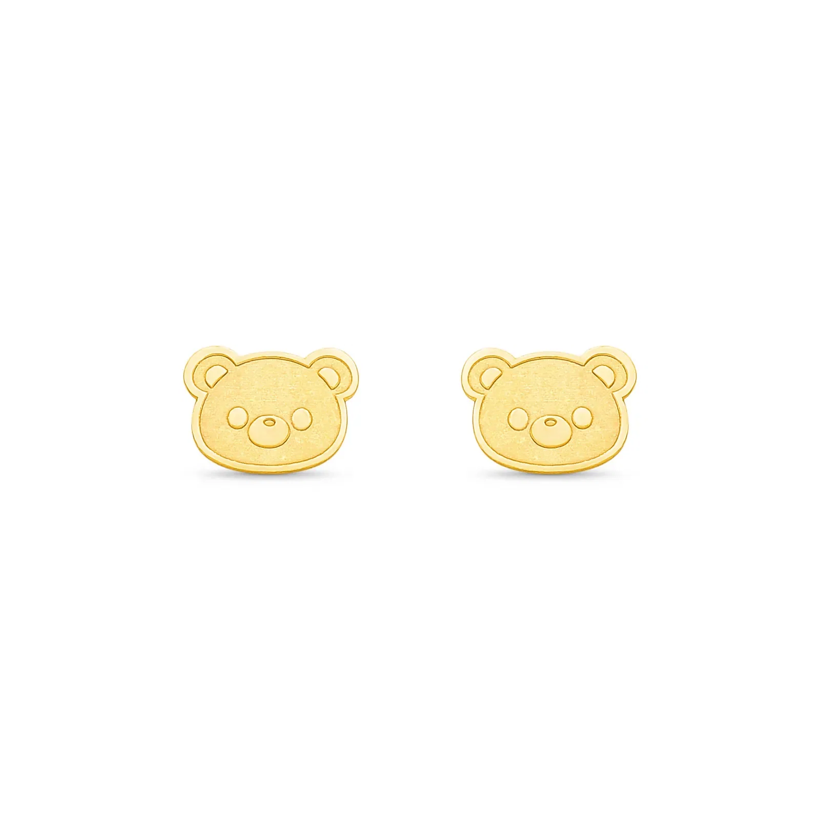 Brinco Baby Ursinho em Ouro Amarelo 18k — imagem 1