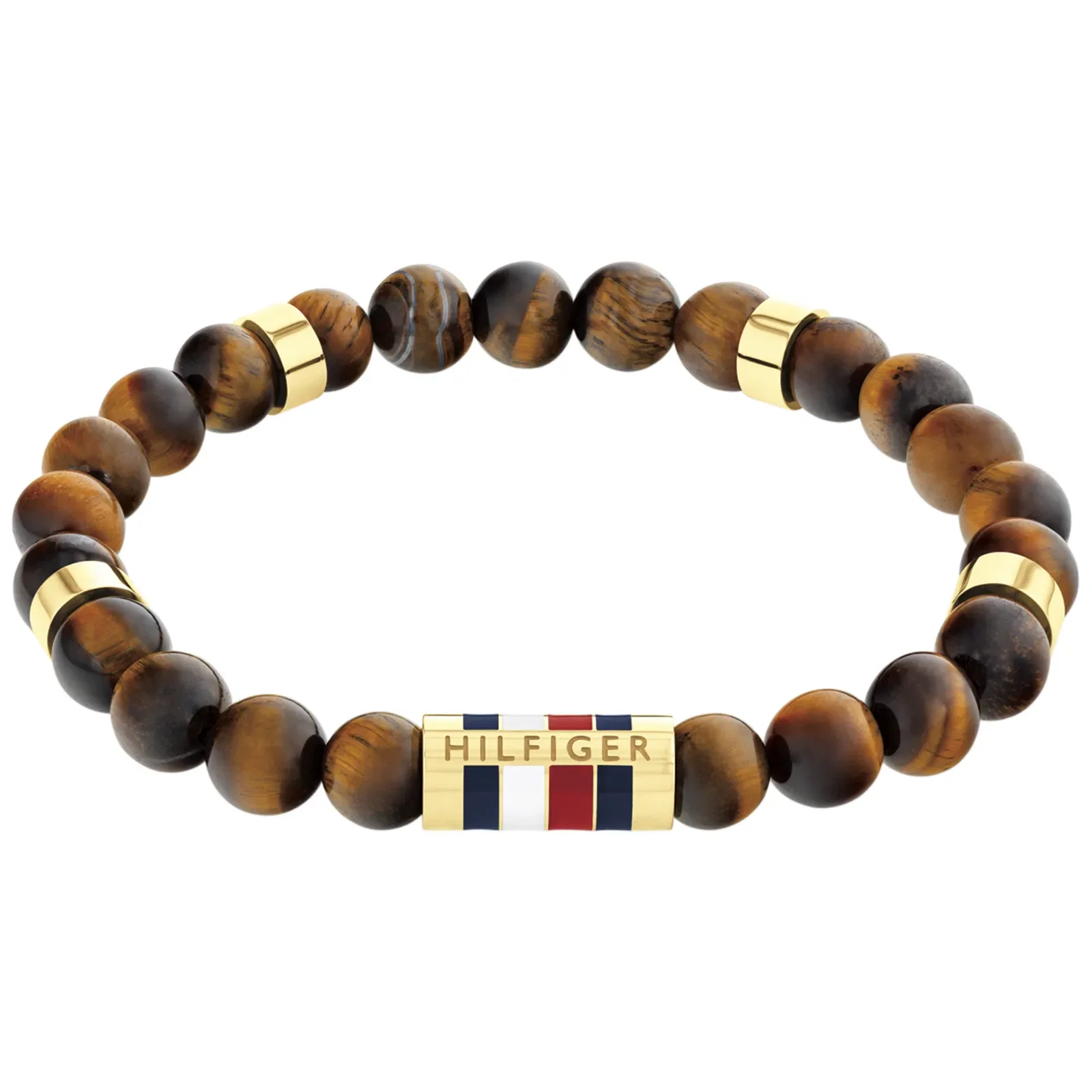 Pulseira Tommy Hilfiger Beads em Olho de Tigre Marrom 2790714 — imagem 1