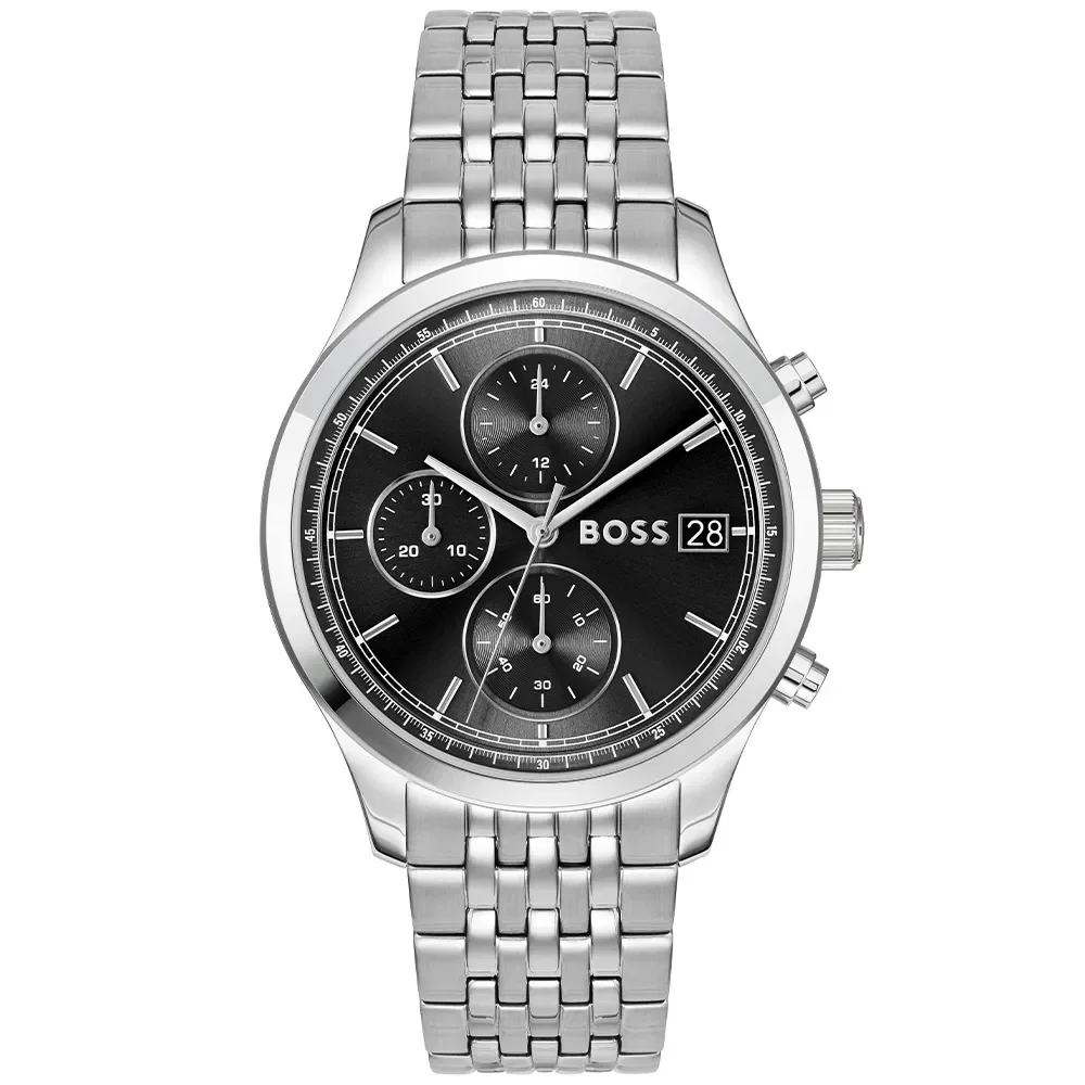 Relógio Boss Stratus Masculino em Aço Prateado 1514328 — imagem 1