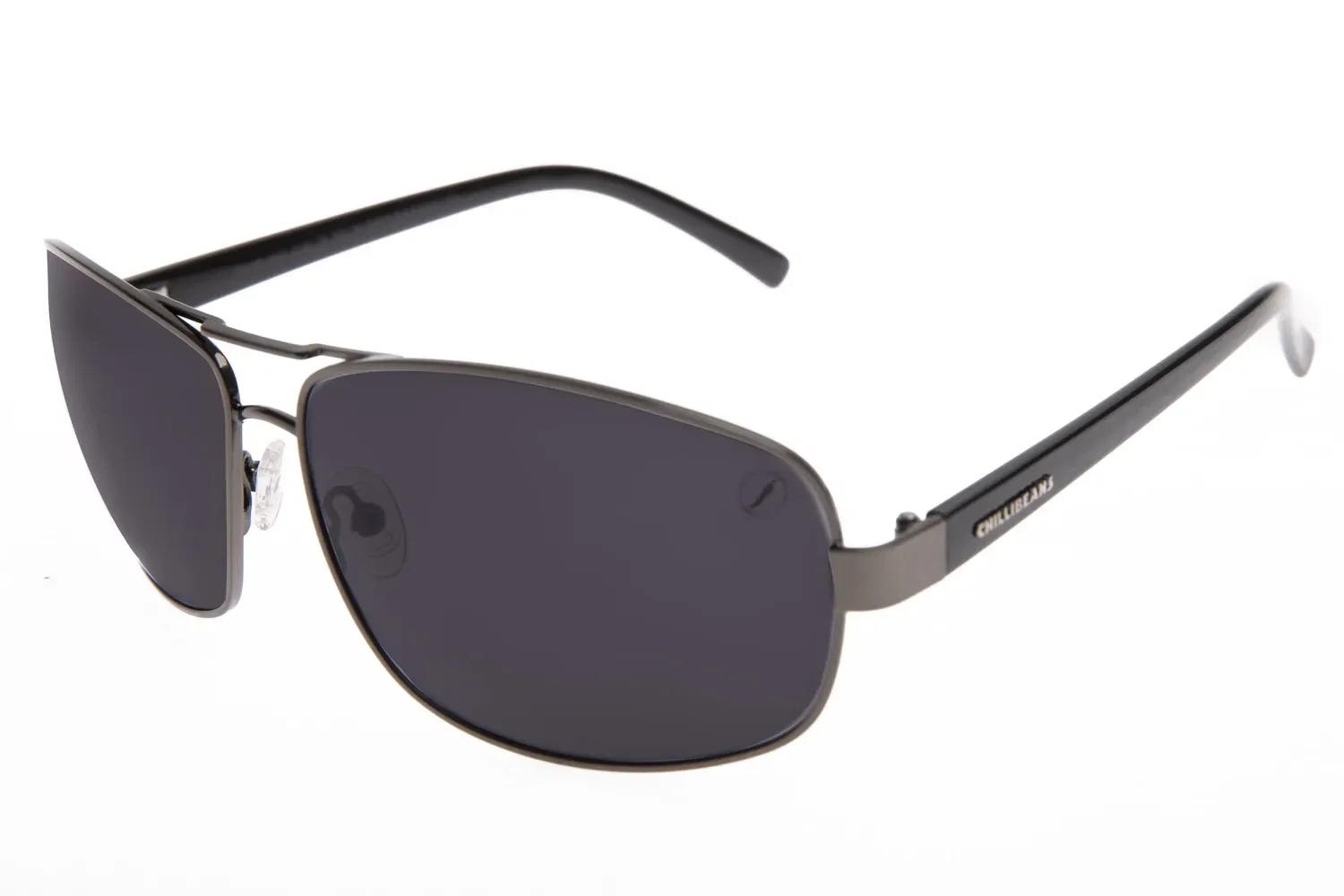 Óculos de Sol Masculino Chilli Beans Clássicos Executivo Cinza — imagem 1