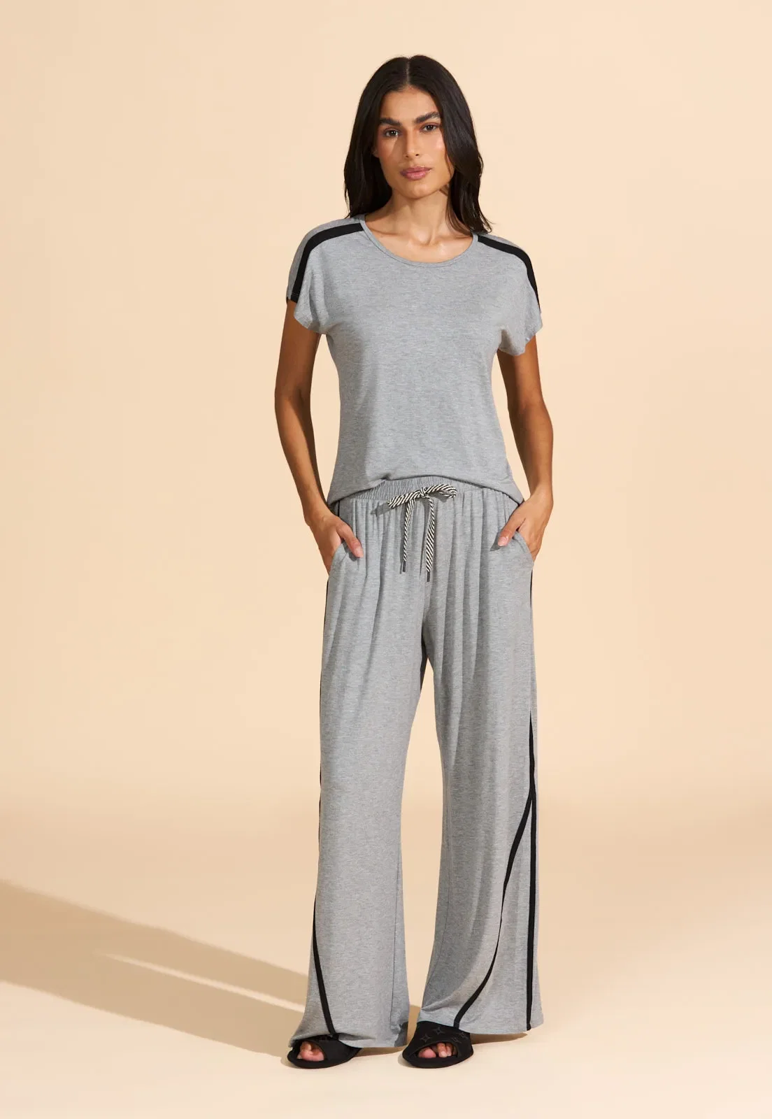 Conjunto com Calça Viscose Stretch Recco