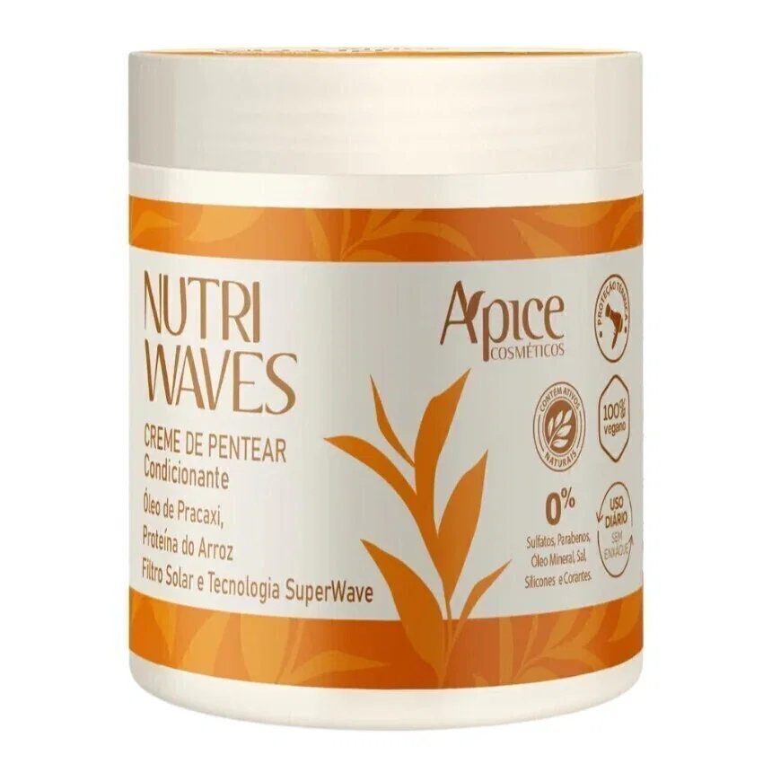 Creme para Pentear Ápice Nutri Waves 500g