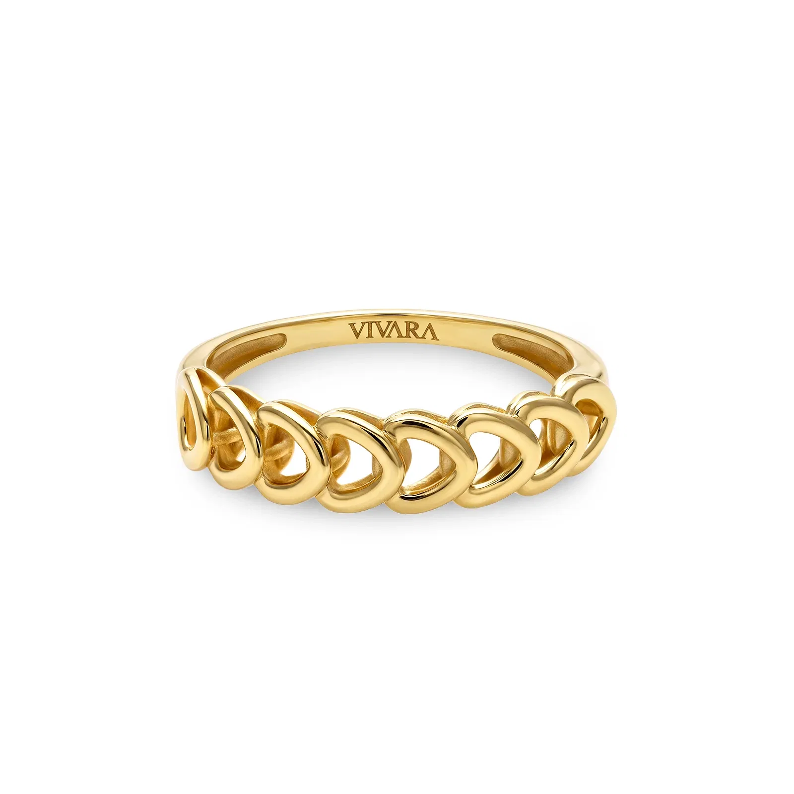 Anel DNA em Ouro Amarelo 18k