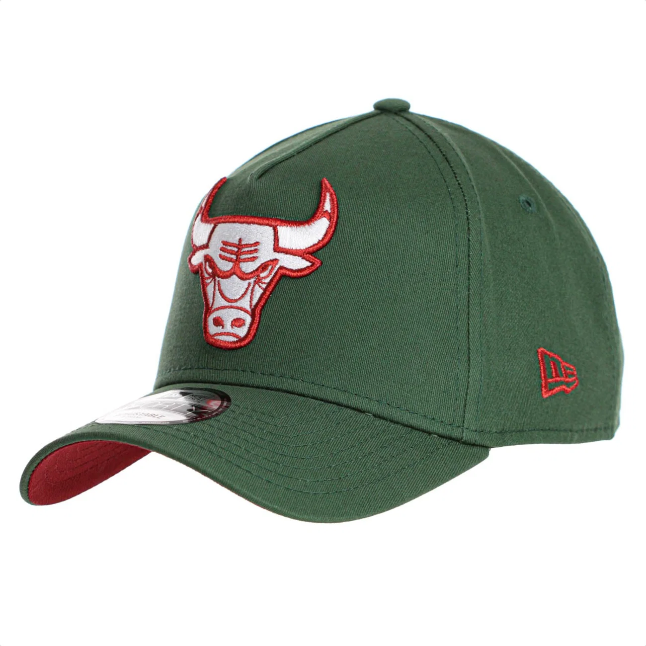 Boné Adulto New Era Chicago Bulls NBA Aba Curva