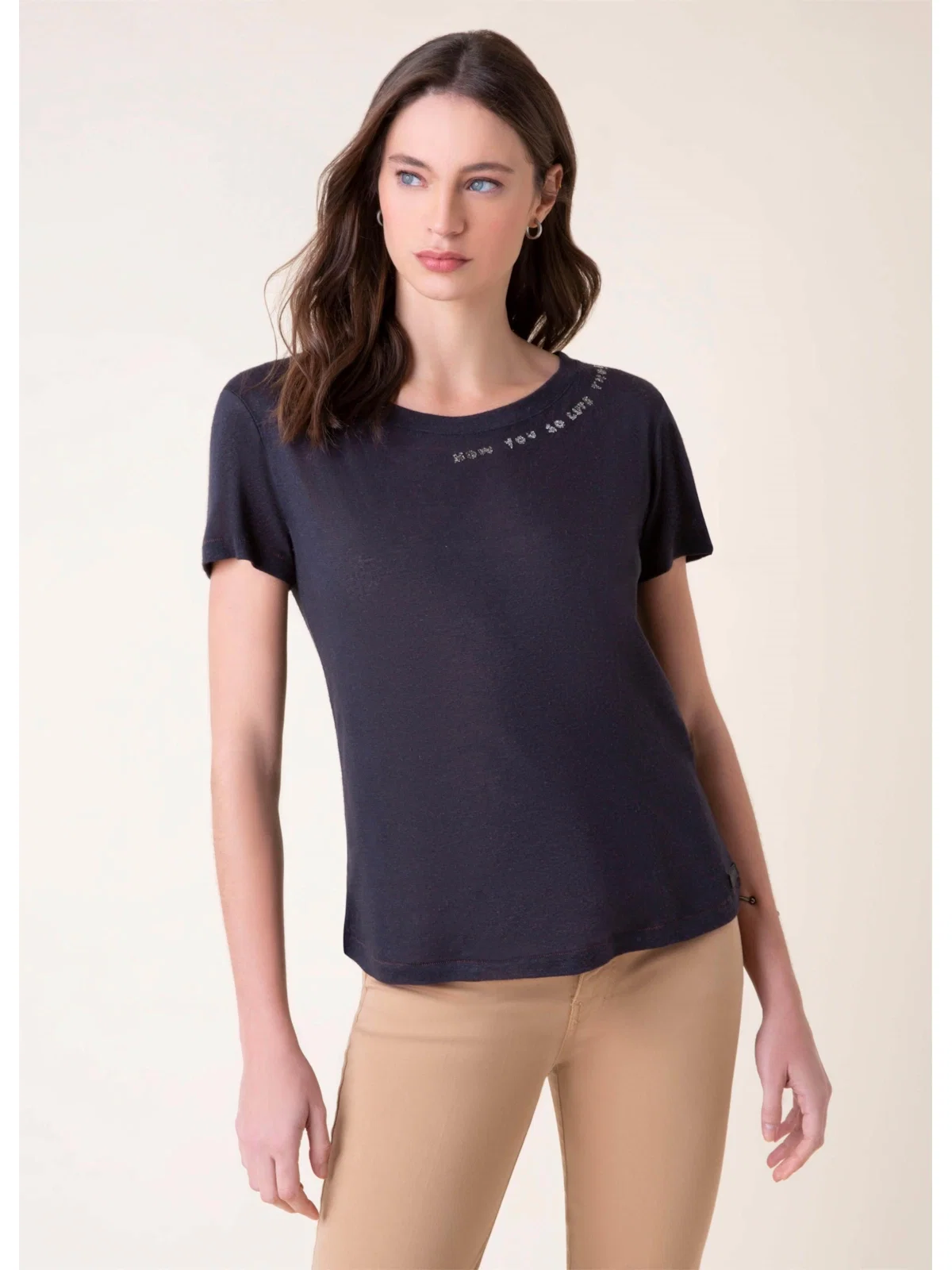 T-Shirt Viscolinho So Cute Preto — imagem 1