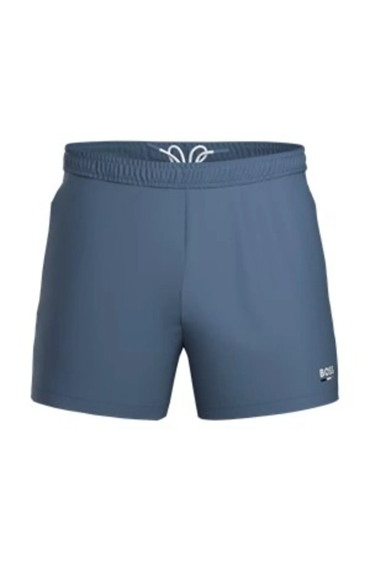 Shorts De Banho Com Estampa De Logo