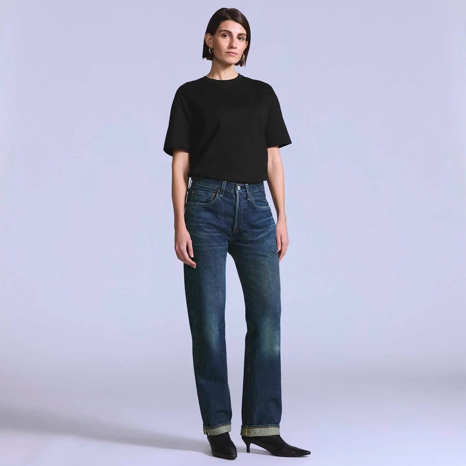Calça Jeans Levi's® Blue Tab 501® 70's Lavagem Escura — imagem 1
