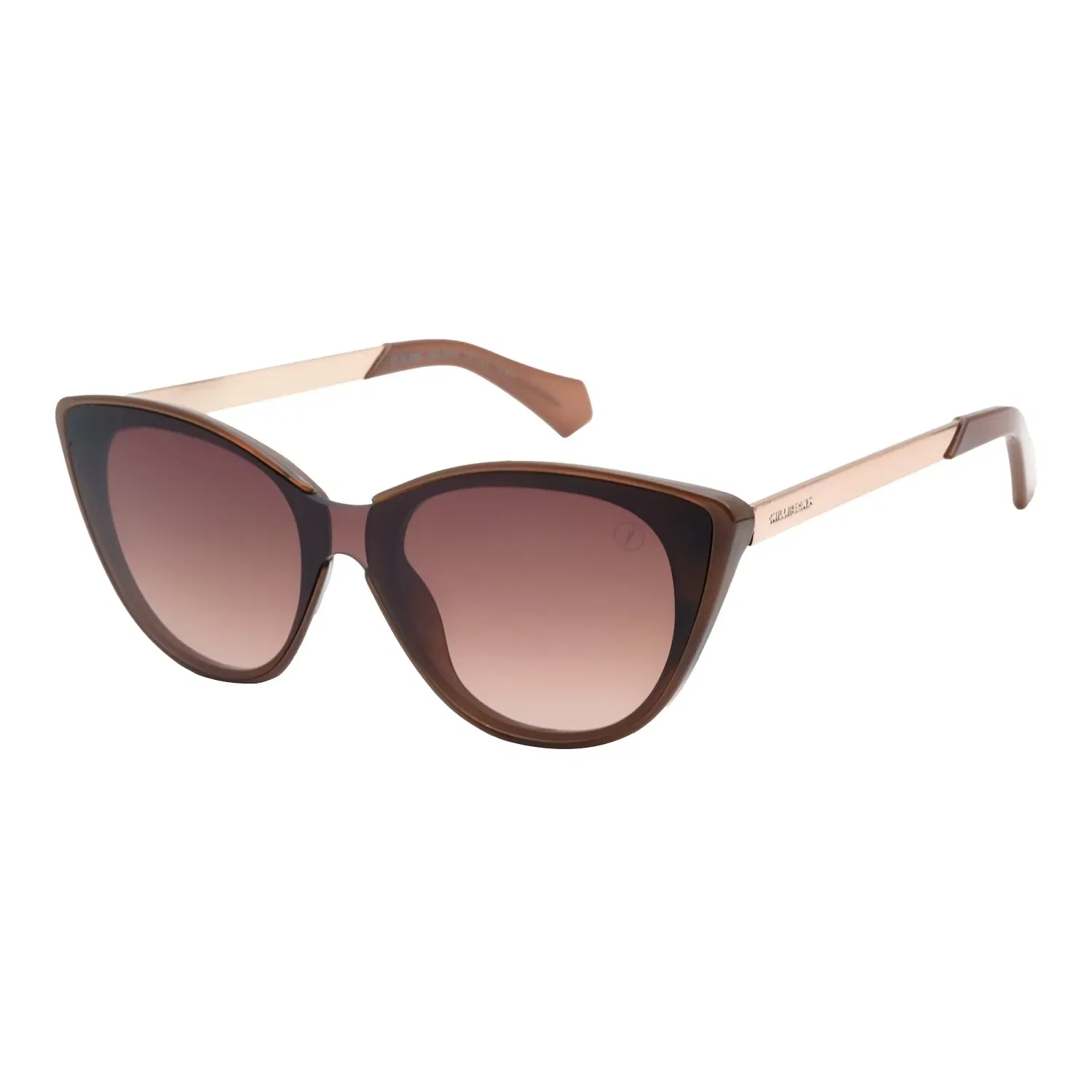Óculos de Sol Feminino Infinity Cat Marrom — imagem 1