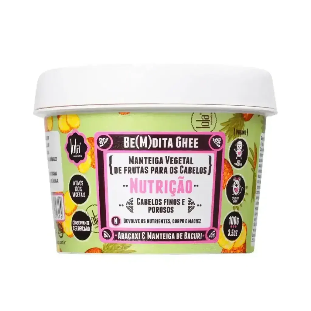Manteiga Capilar Lola Be(M)dita Ghee Nutrição 100g