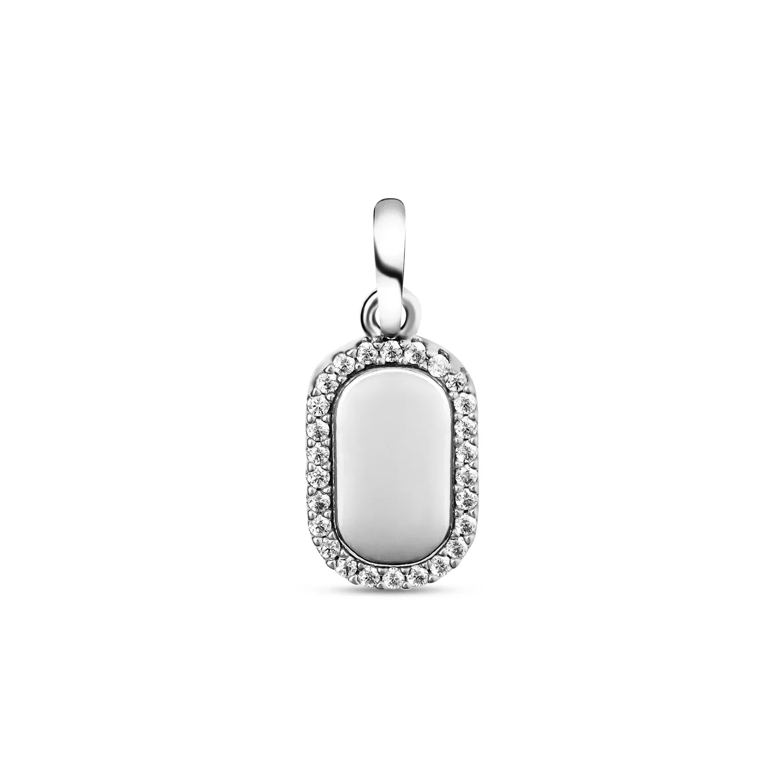 Pingente Life Personalizável em Prata 925 com Zircônia Incolor — imagem 1