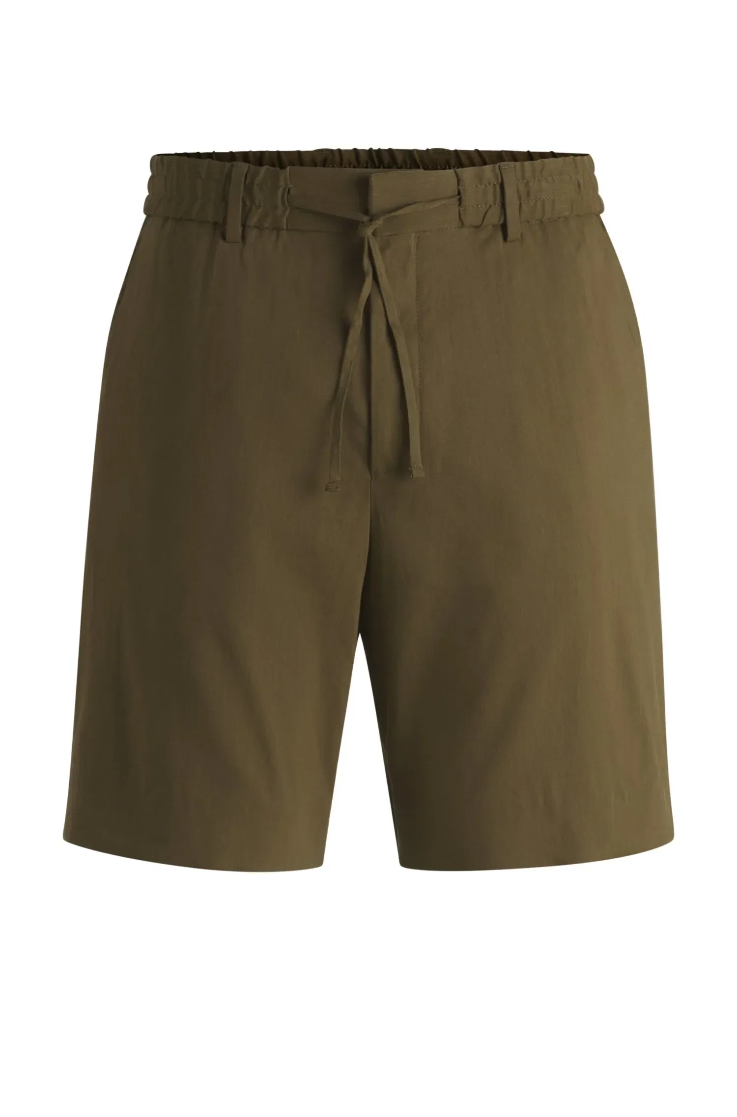 Shorts Formais Em Mistura De Linho — imagem 1