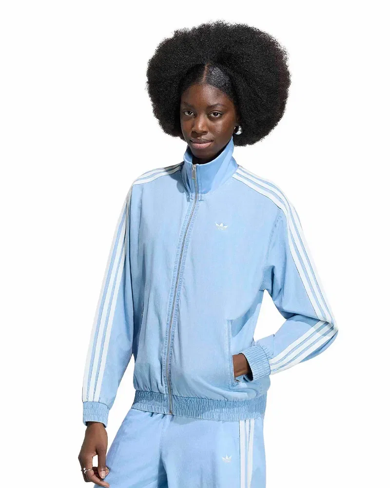 Jaqueta Adidas Jeans Originals Firebird Feminina — imagem 1