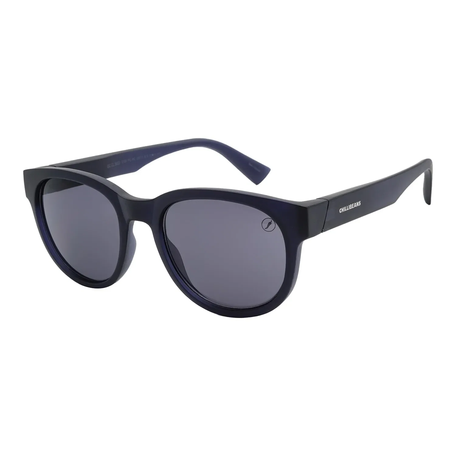 Óculos de Sol Masculino Chilli Beans Redondo Azul