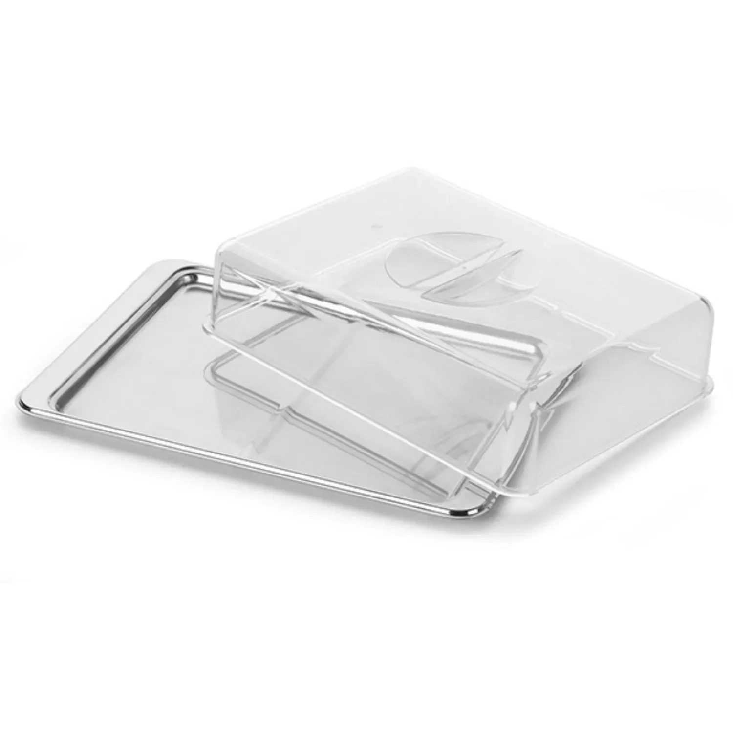 Porta-Frios em Inox com 2 Divisórias e Tampa Neo Forma — imagem 1