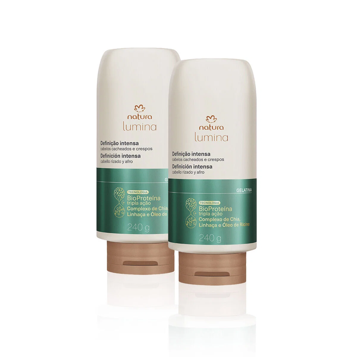 Kit Lumina Gelatina de Definição e Brilho (2 produtos) — imagem 1