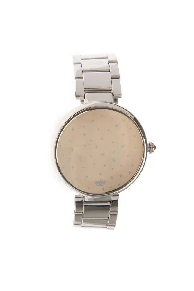 Relógio Digital Feminino Crystal Metal Prata — imagem 1