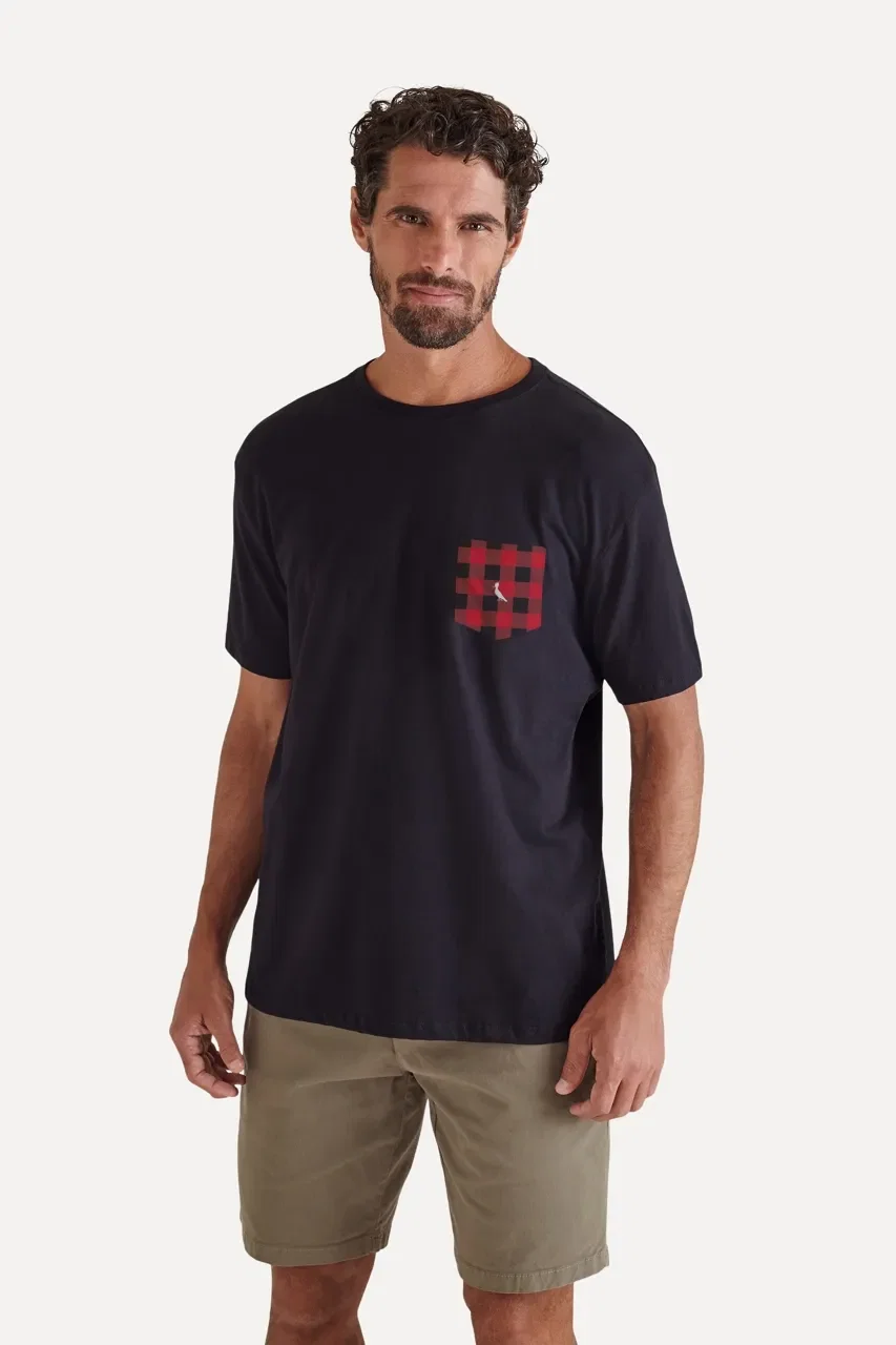 Camiseta Bolso Xadrez Curitiba — imagem 1
