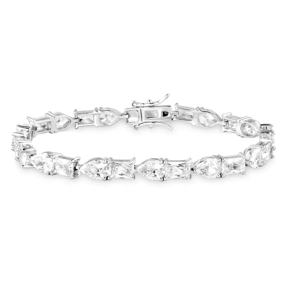 Pulseira Life Celebration em Prata 925 com Pedras Incolores — imagem 1