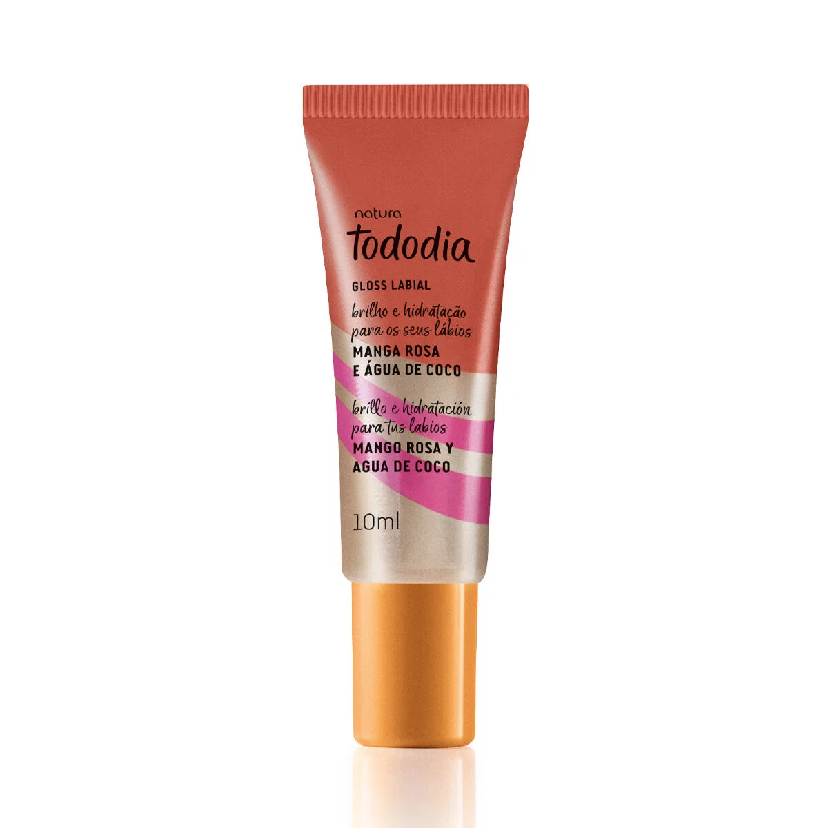 Gloss Labial Tododia Manga Rosa e Água de Coco 10 ml — imagem 1