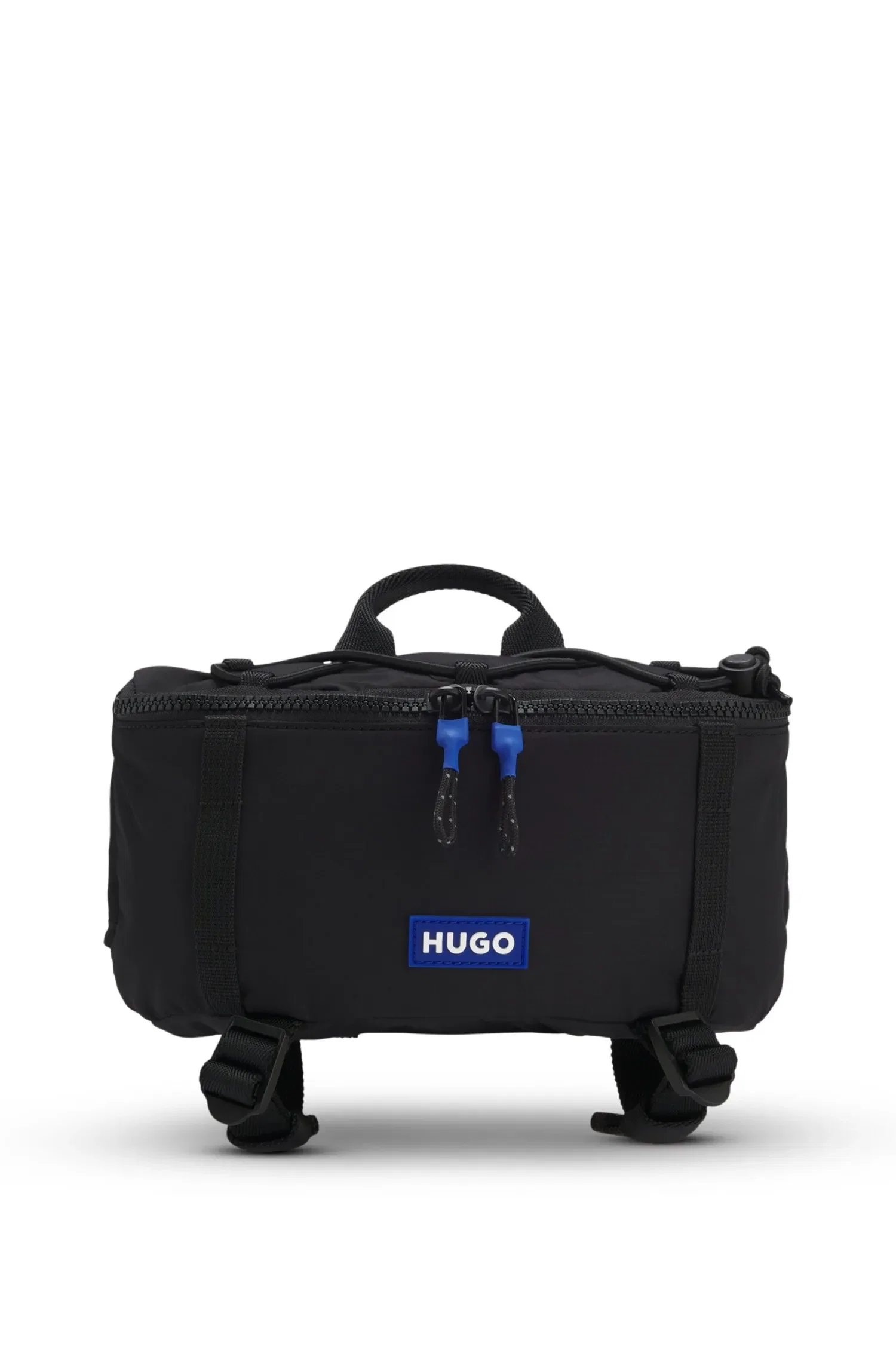 Pochete Com Etiqueta De Logo Azul