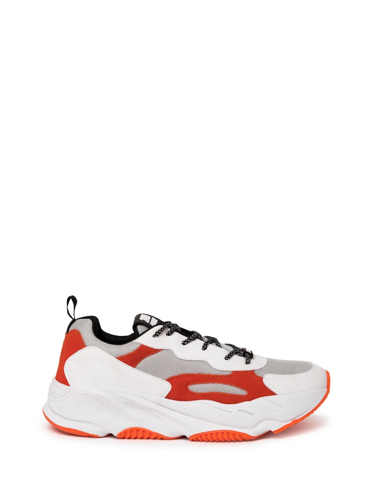 Tênis Racer Cuts Mesh Cinza
