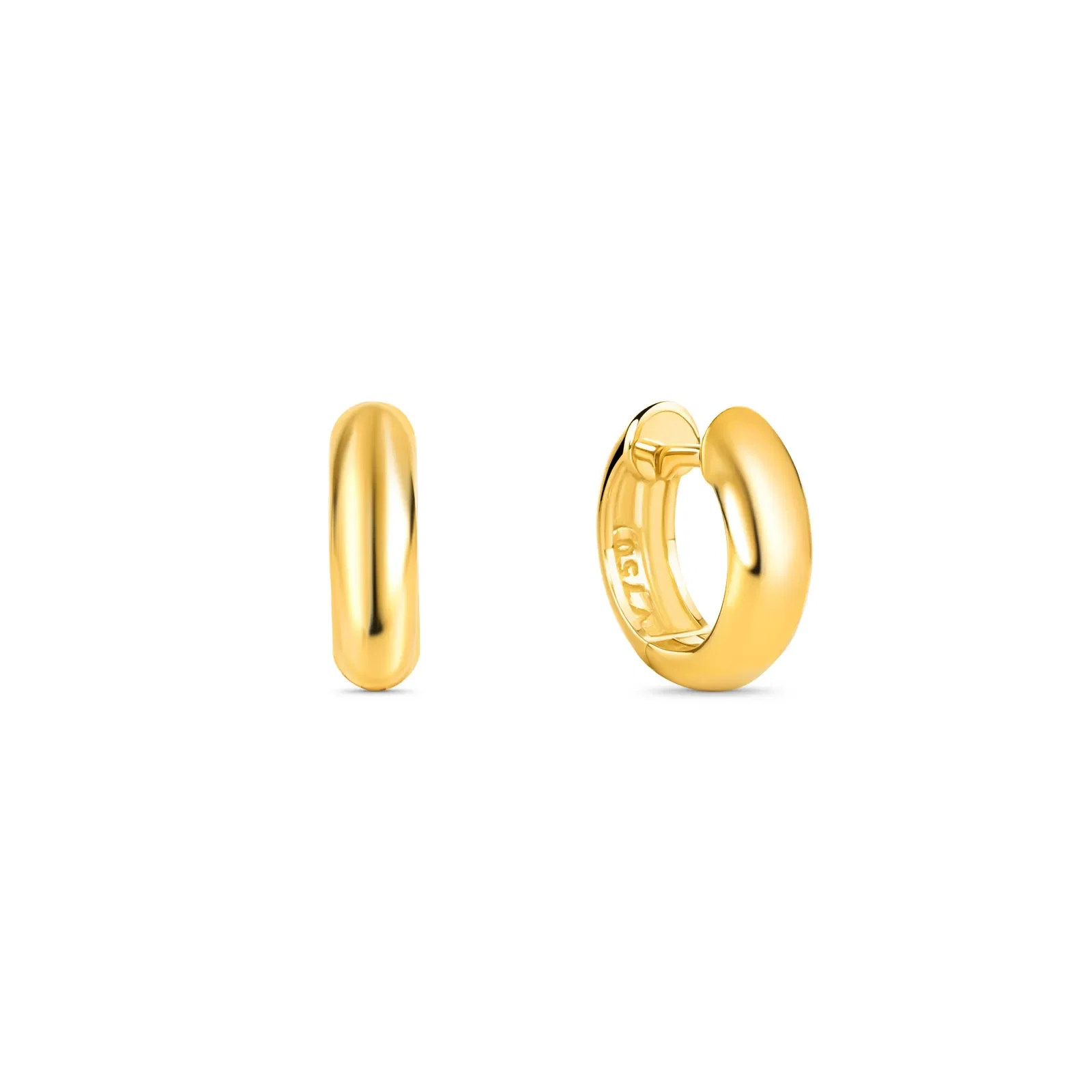 Argola Lumiere em Ouro Amarelo 18k, 13 mm