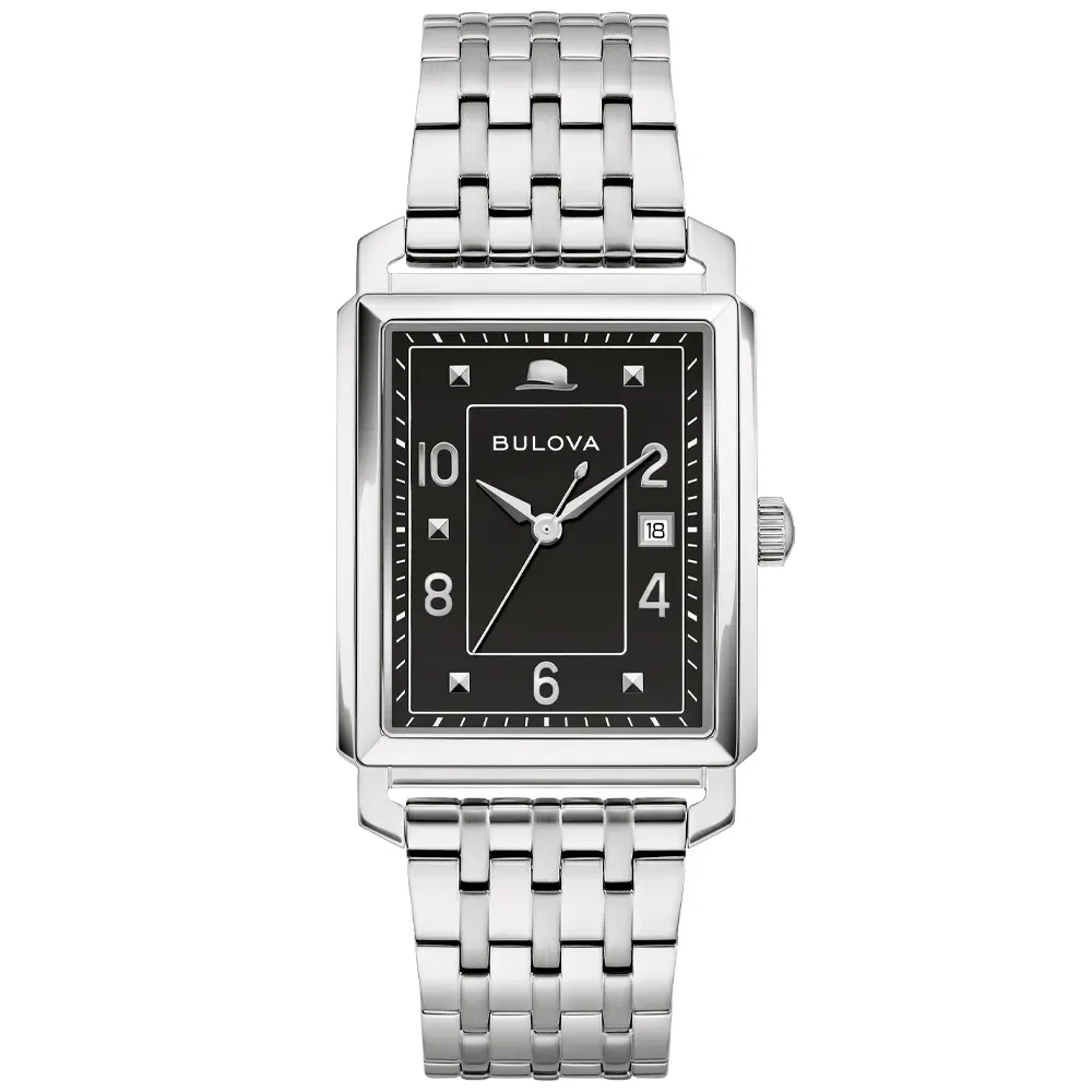 Relógio Bulova Frank Sinatra Masculino em Aço Prateado 96B461N — imagem 1