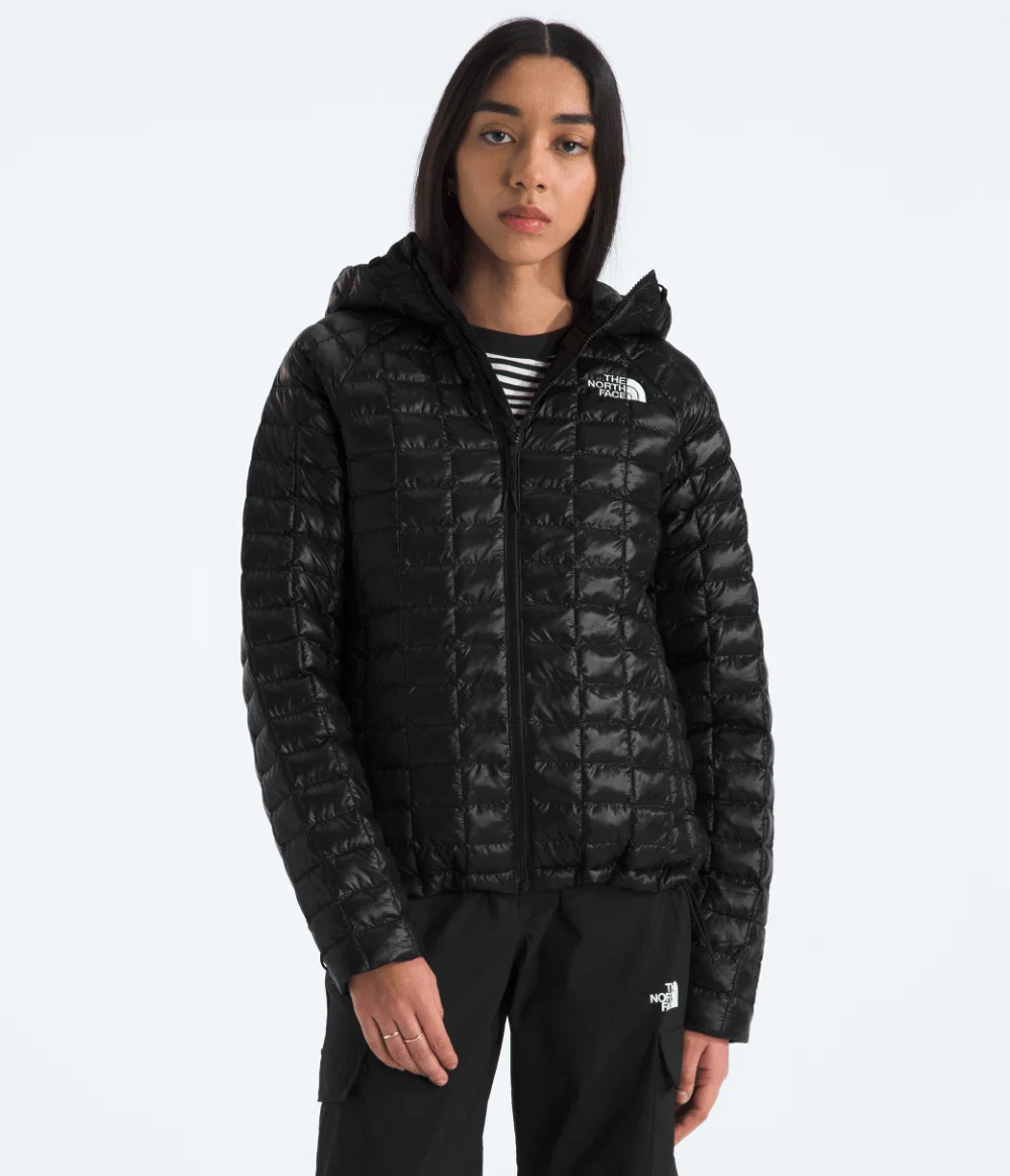Jaqueta Feminina Thermoball Hooded TNF Black
