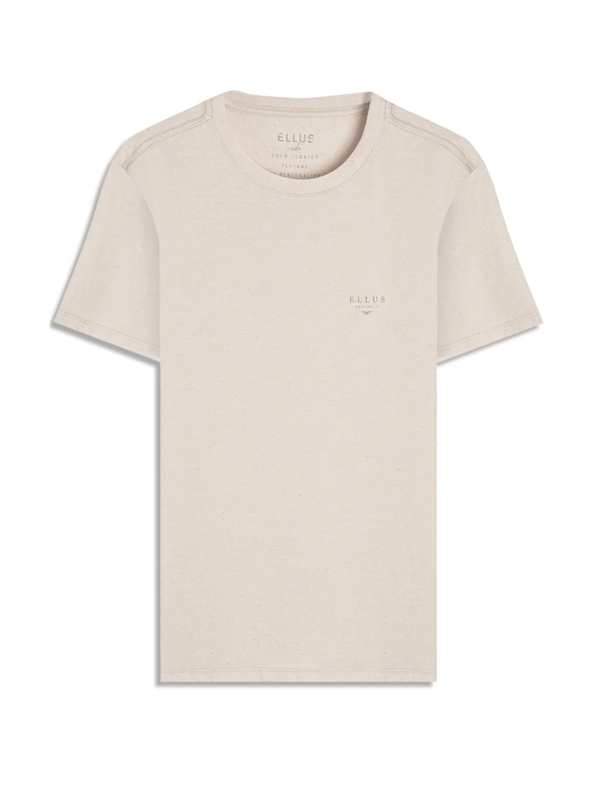 T-Shirt Linen Ellus Classic Gelo — imagem 1