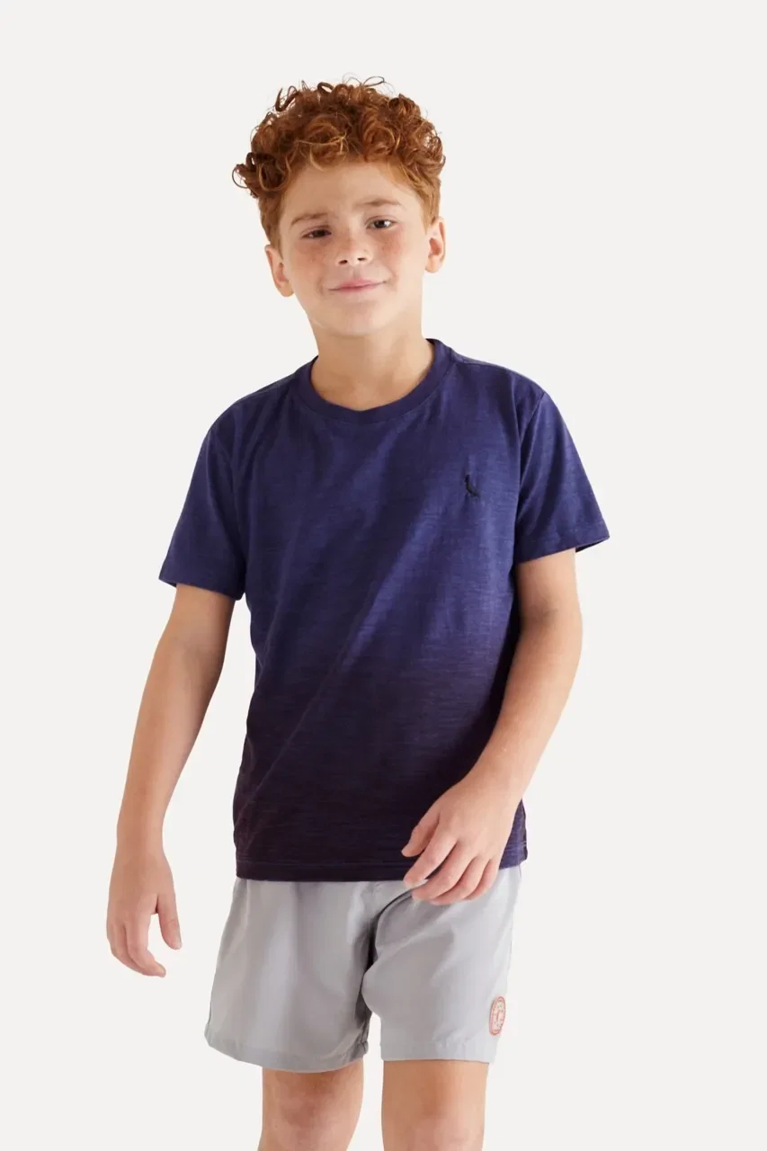Camiseta Mini Flame Pigmento