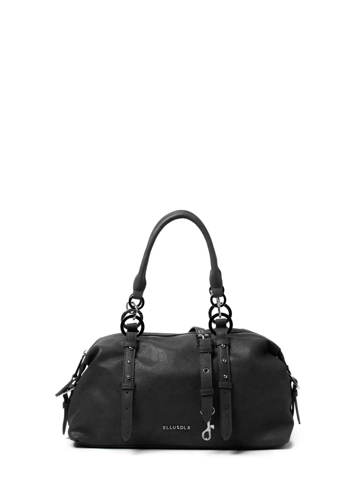 Bolsa Bowling Bag Nelina Ellus Preto — imagem 1