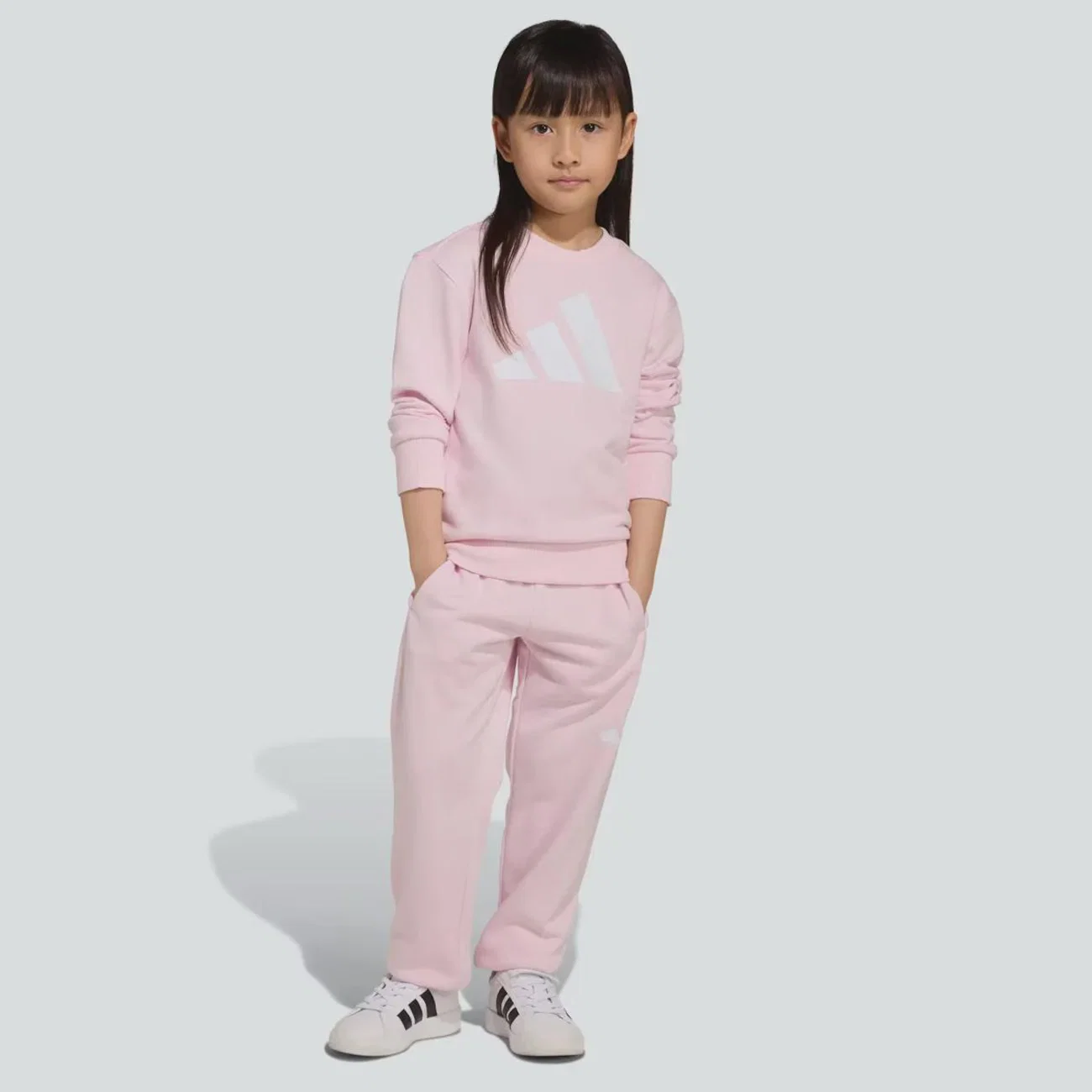Agasalho Adidas BIG Logo FT Infantil