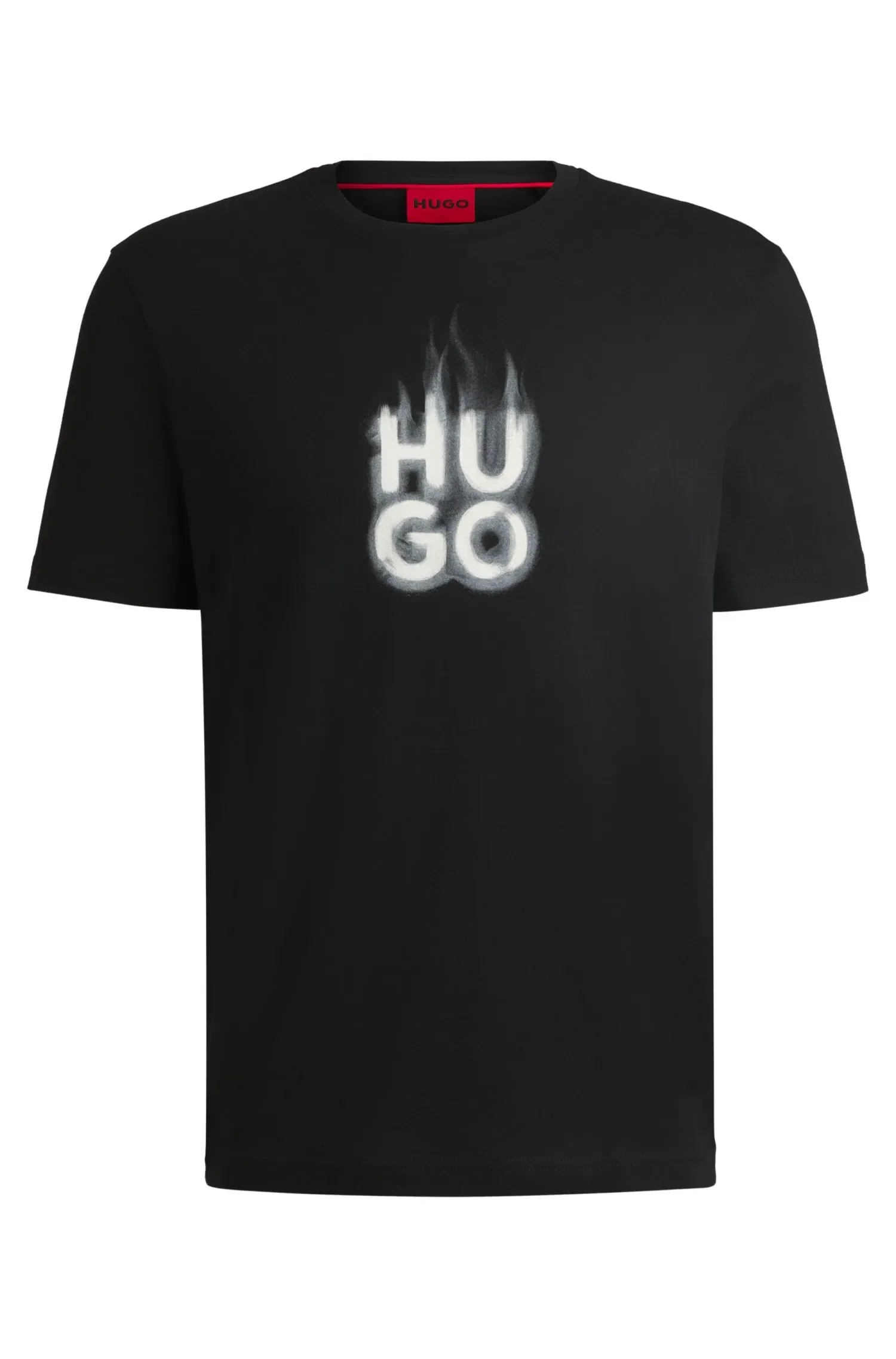 Camiseta De Algodão Jersey Com Logo "Smoke" — imagem 1