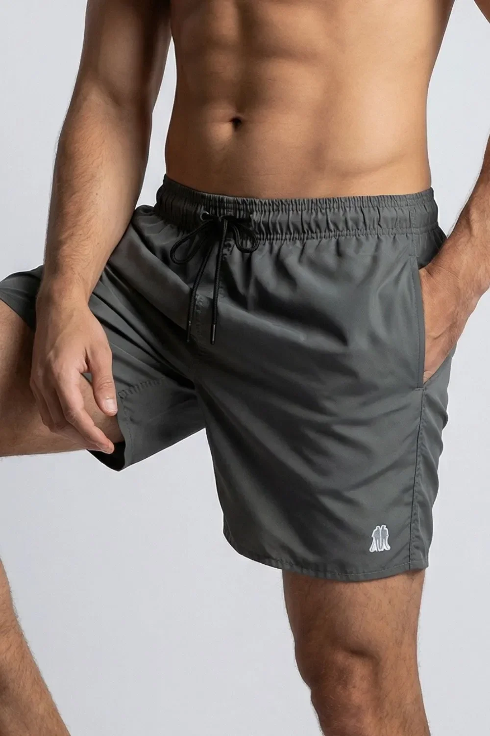 Short Vôlei Liso Polo Wear Chumbo — imagem 1