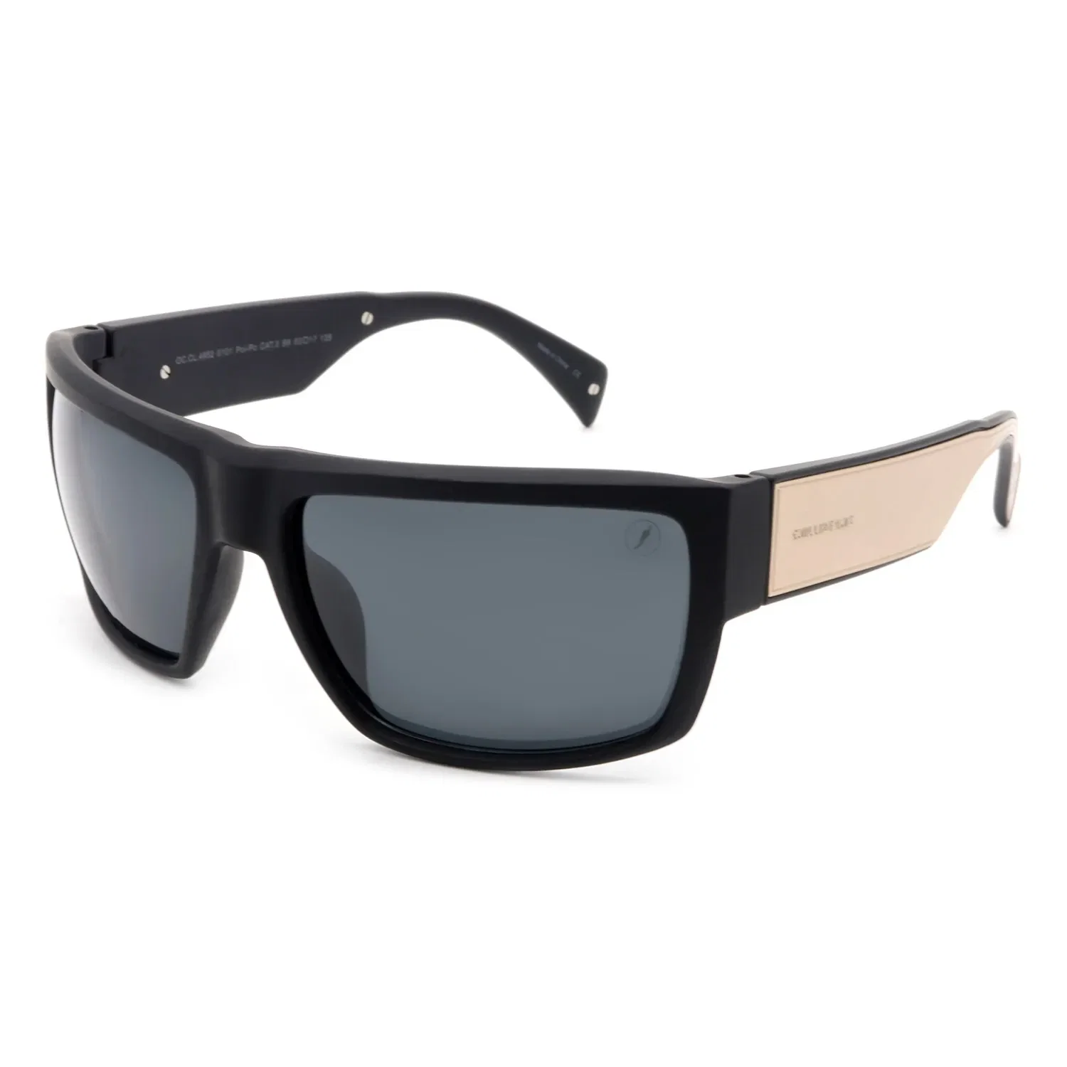Óculos de Sol Masculino Carlinhos Maia Quadrado Preto Polarizado — imagem 1
