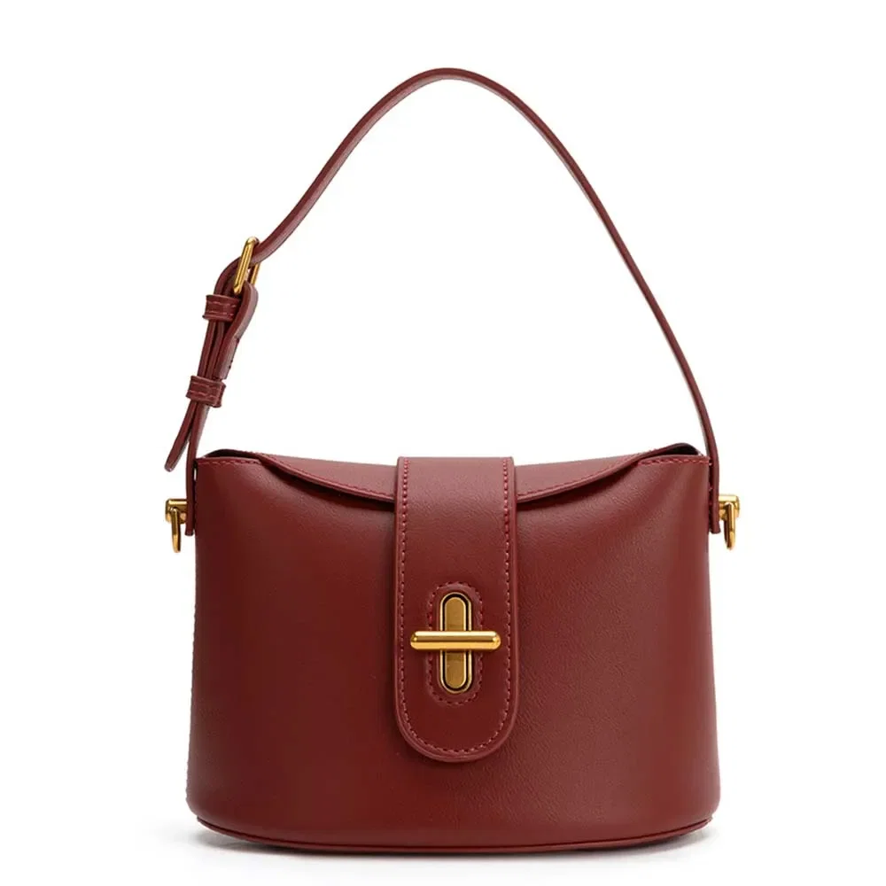Bolsa Tiracolo Lapela Bordô