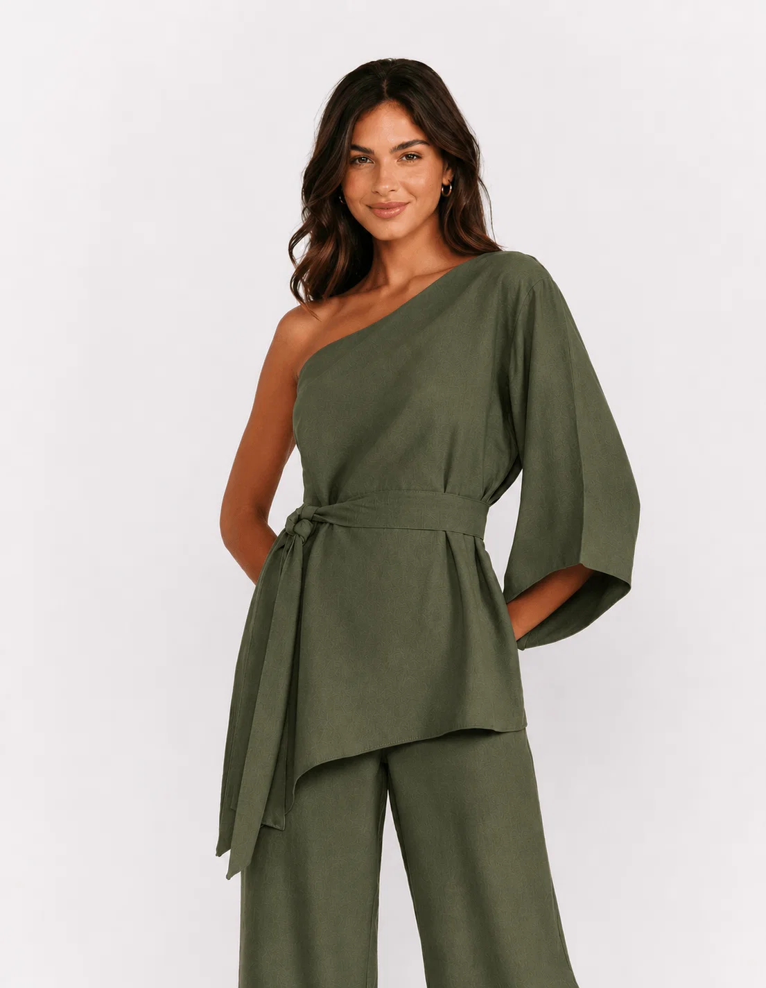 Blusa Ombro So Assimétrica - Verde
