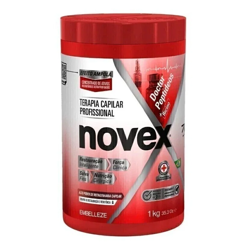 Creme de Tratamento Novex Doctor Peptídeos + Rícino 1kg