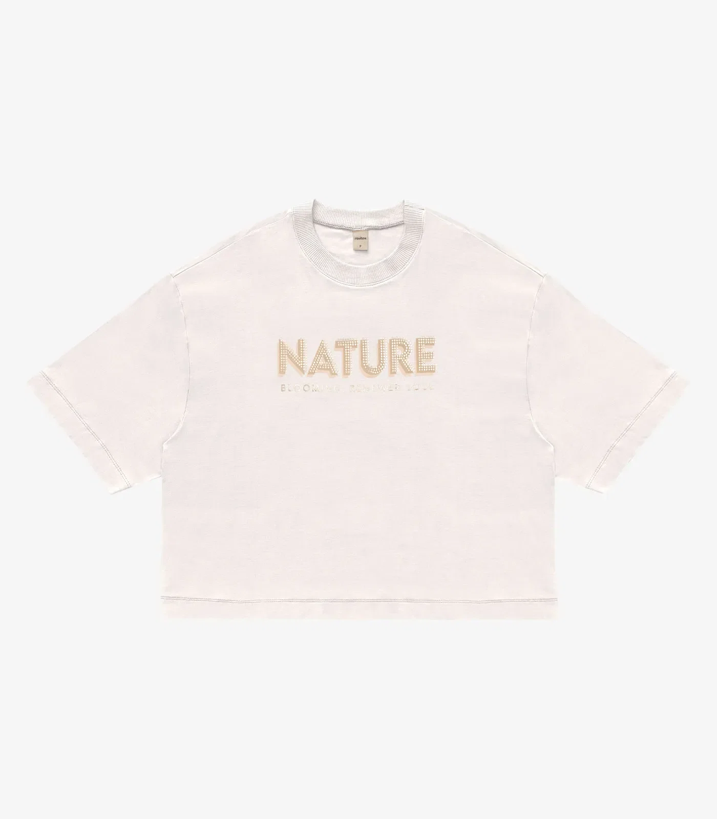 Blusa Feminina Viscotorcion Rovitex Bege