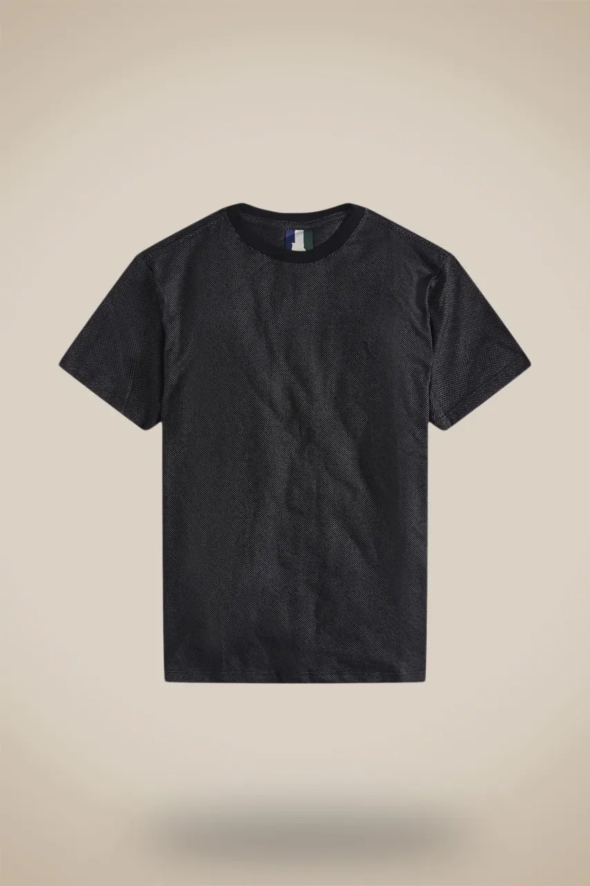 Camiseta Pois Maquinetada