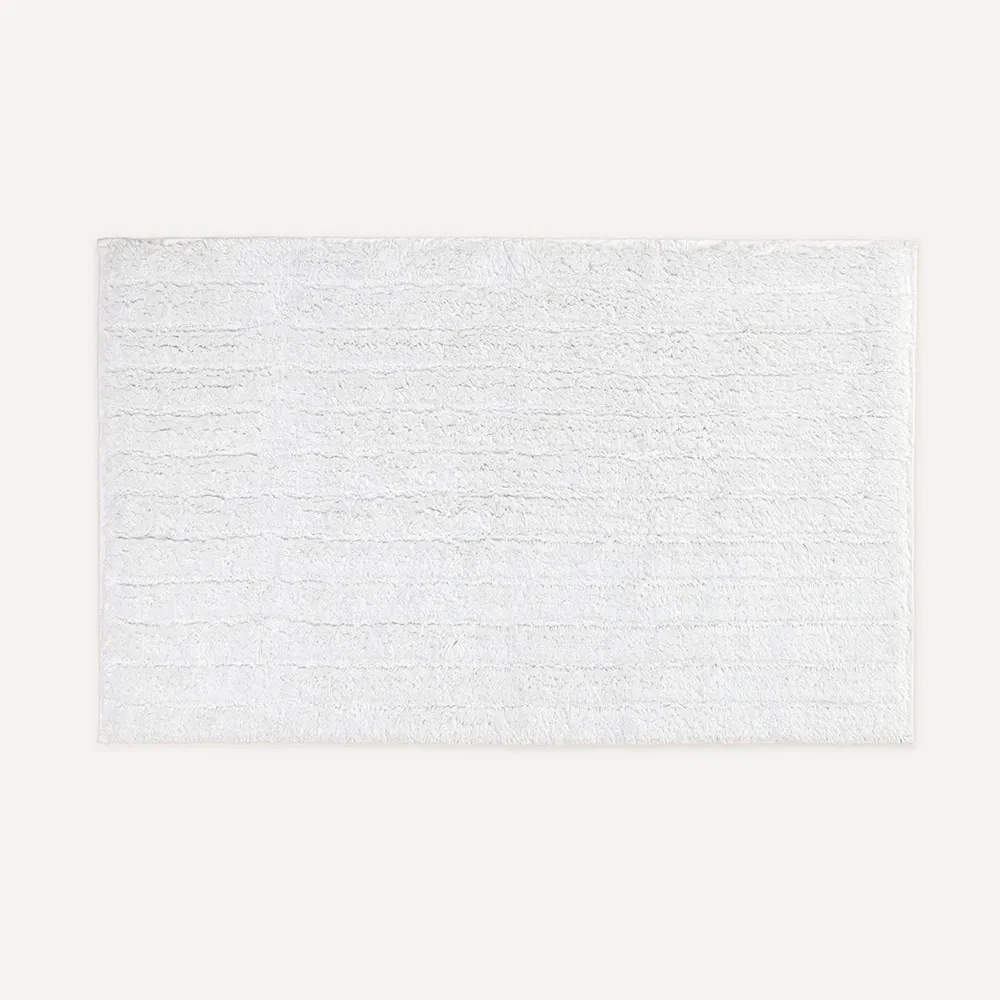 Tapete 100% Algodão Maxim Branco