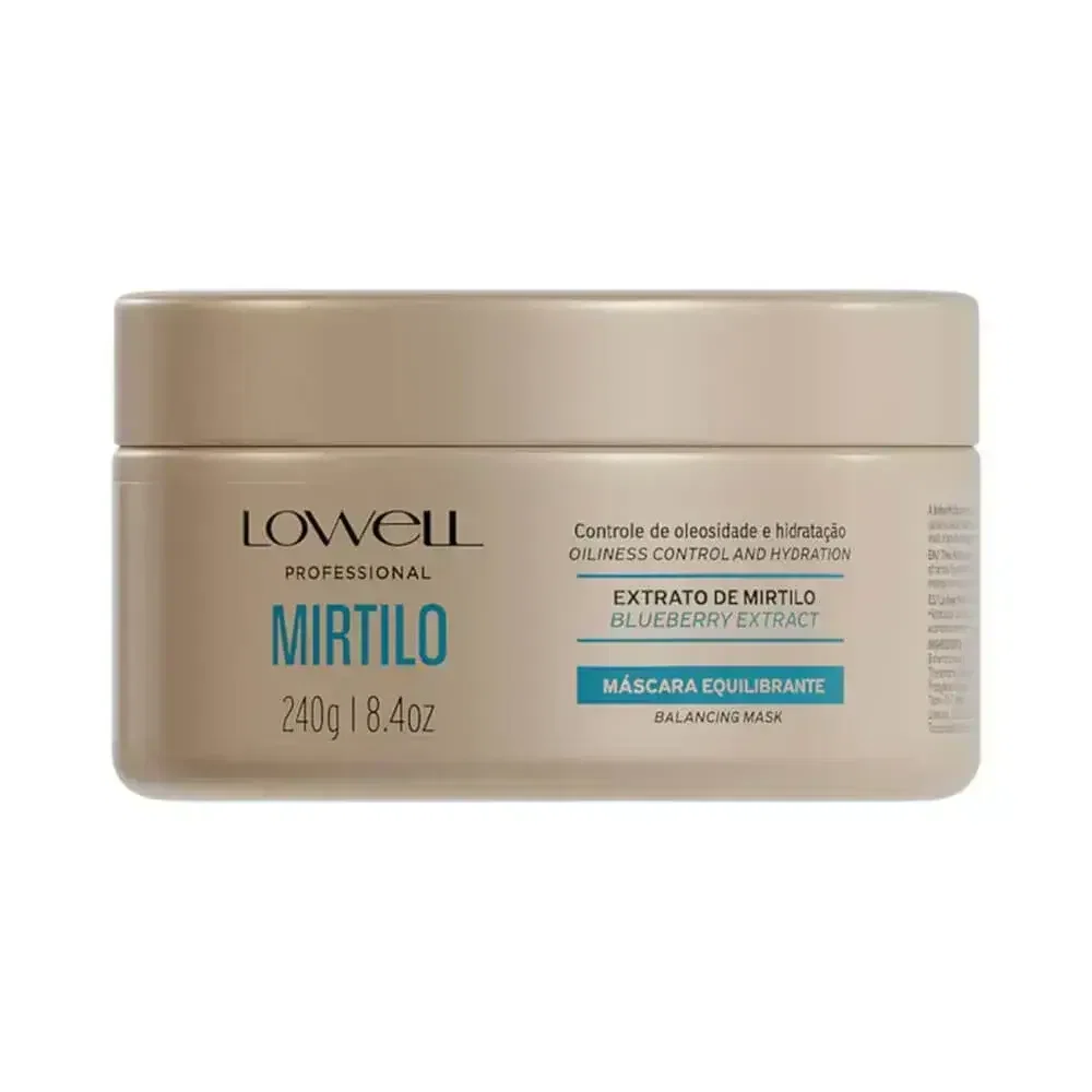 Máscara Lowell Mirtilo Equilibrante 240g