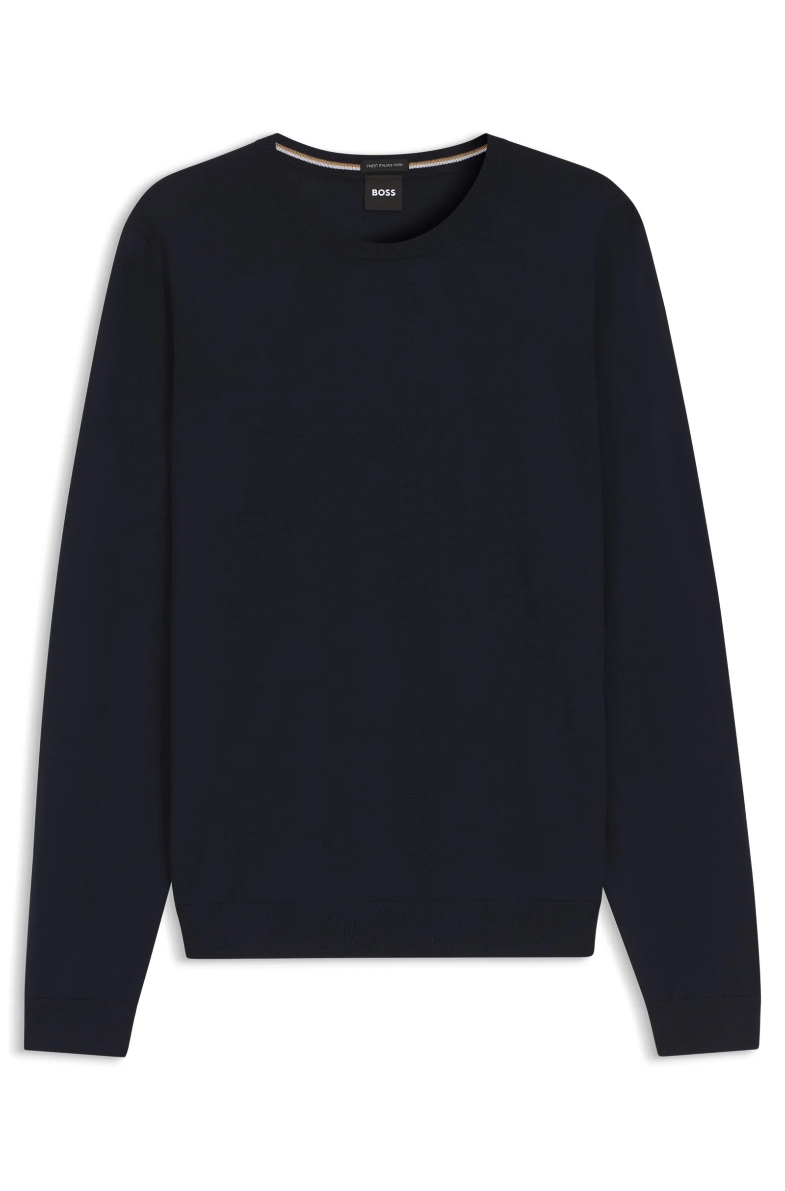 Sueter Slim Fit Em Lã Virgem