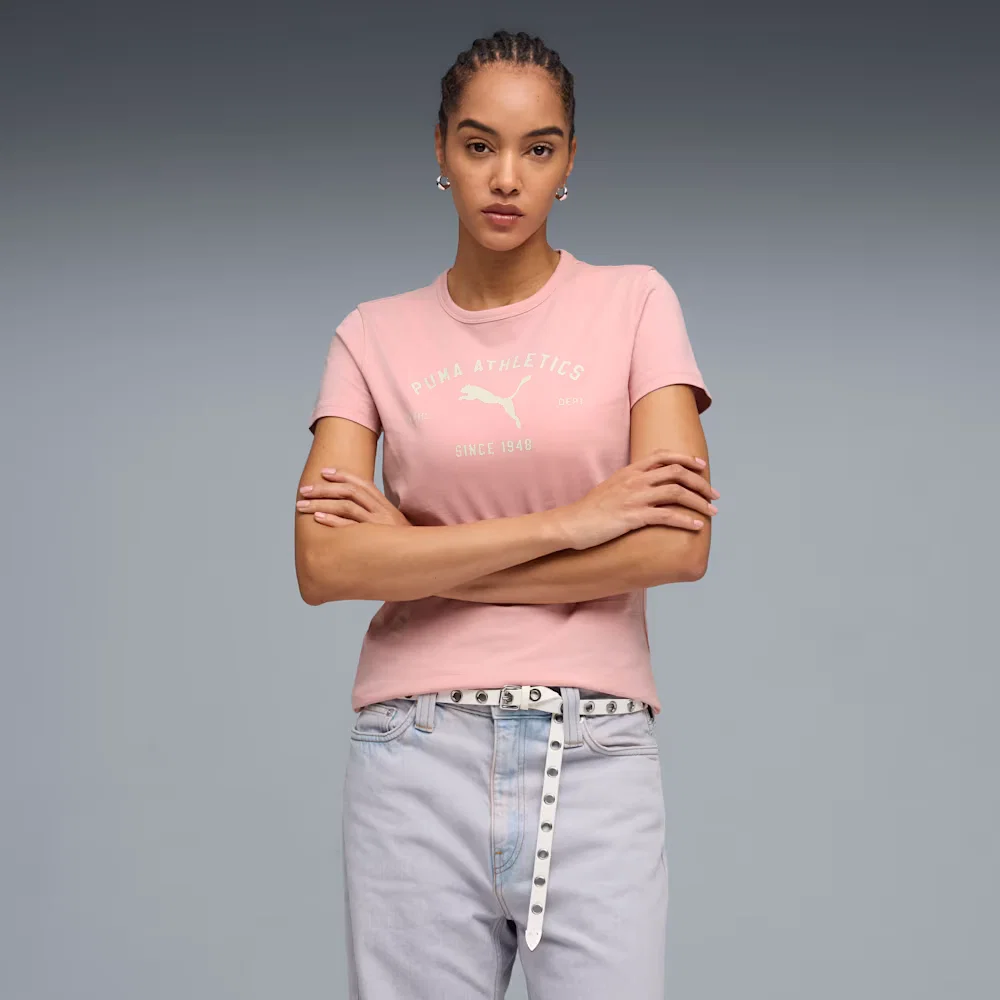 Camiseta Puma Class Graphic Feminina — imagem 1