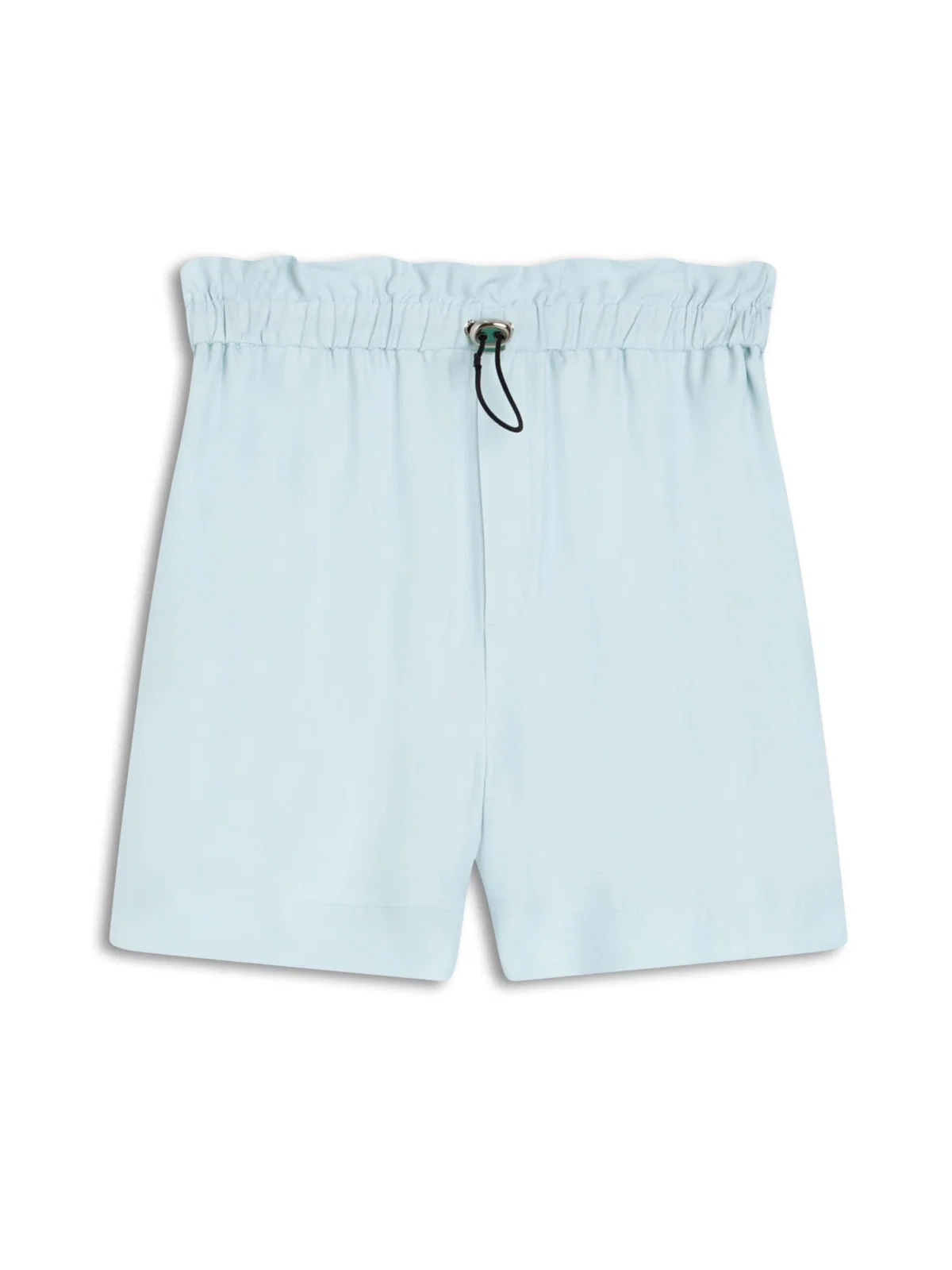 Shorts Twill Pleats Clochard Azul Claro — imagem 1