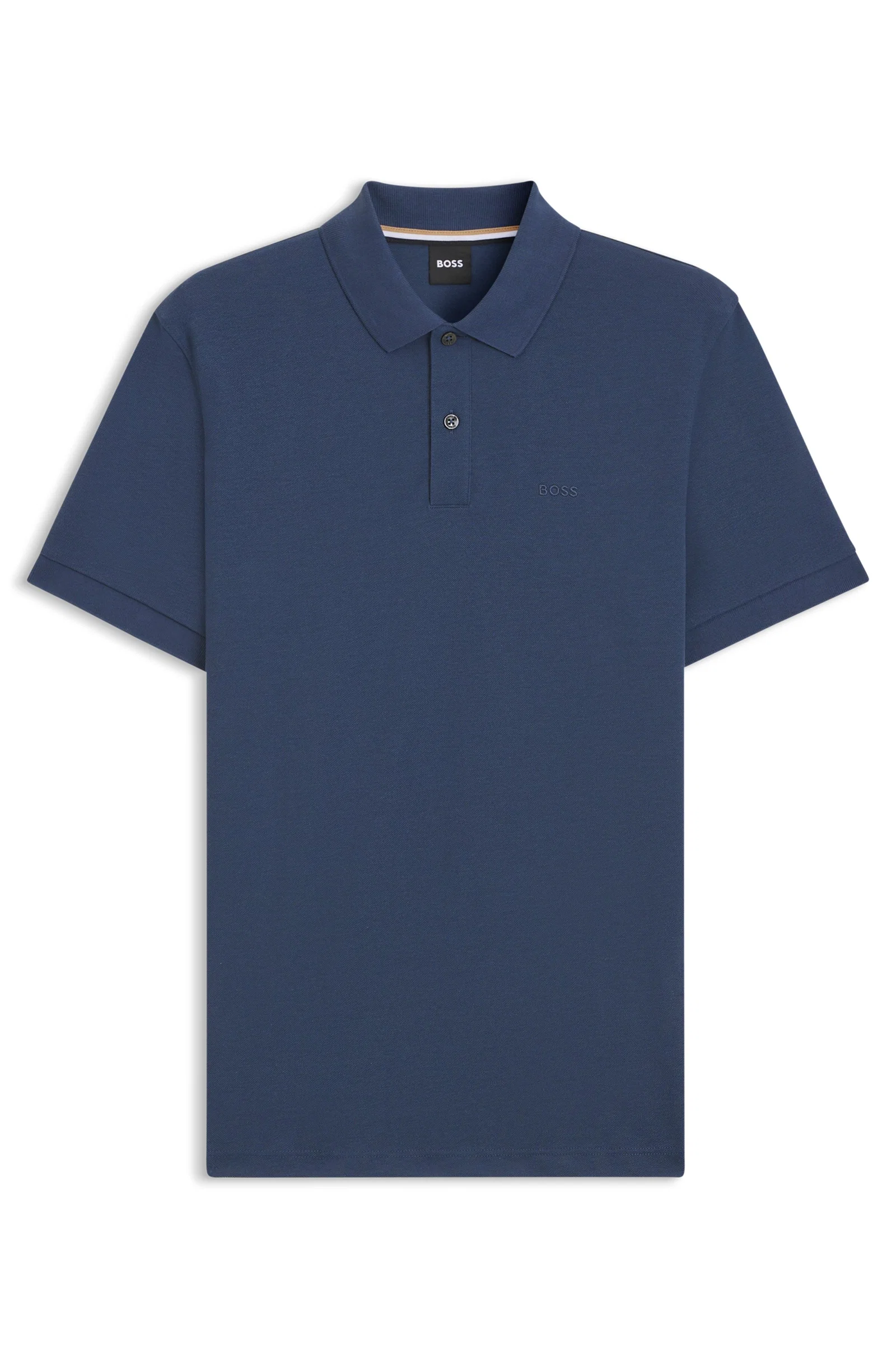 Polo Pallas Em Algodão Piqué Com Detalhes De Logo — imagem 1