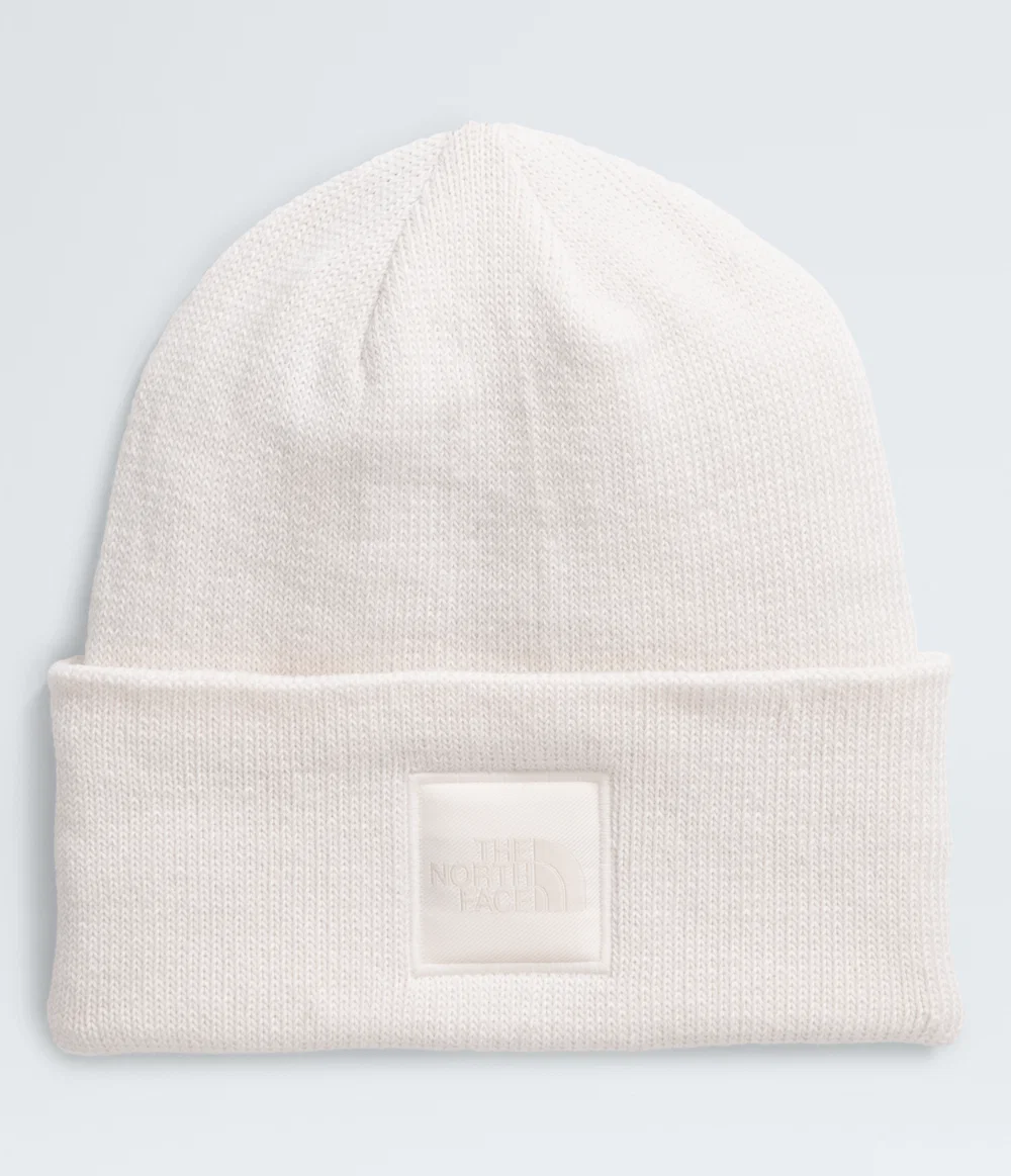 Gorro Big Box Beanie White Dune / Tonal Patch