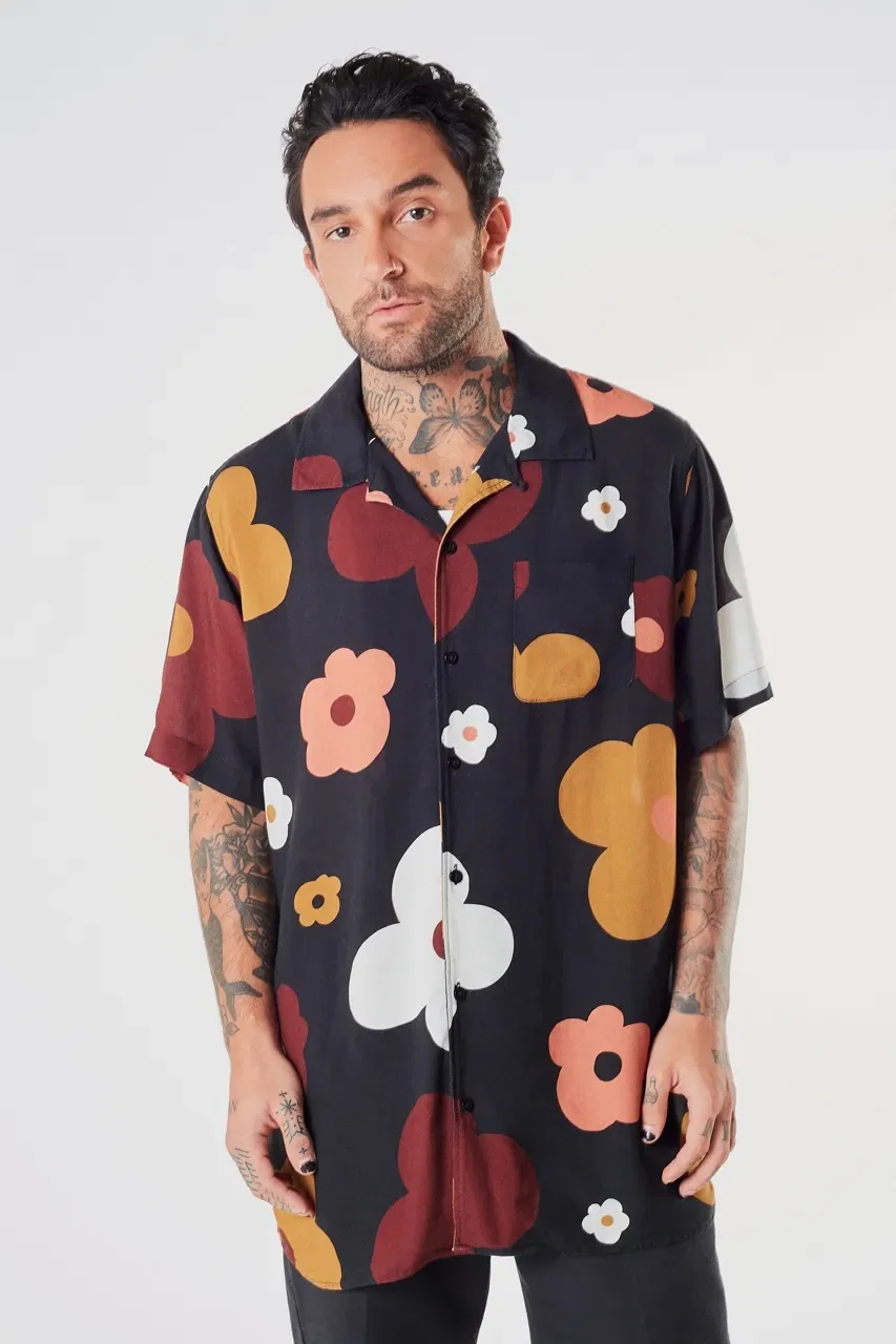 Camisa Rsv+peanuts Floral