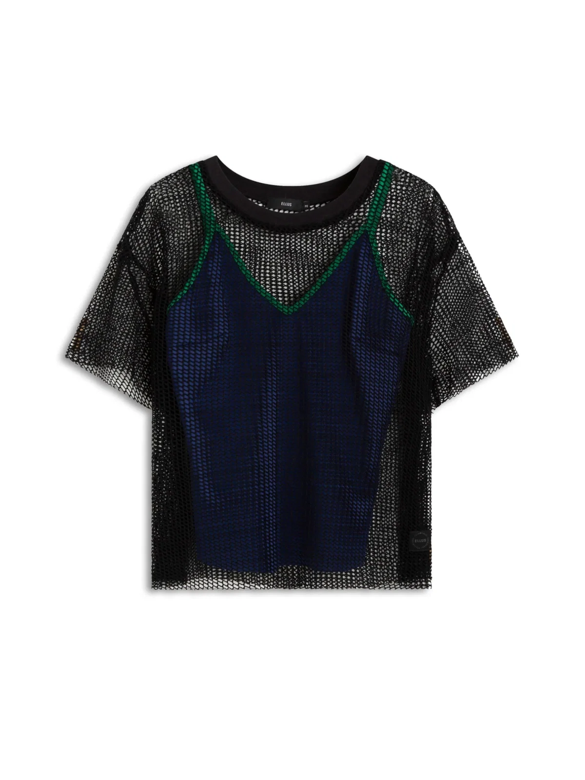 Blusa Power Fit Cropped Preto