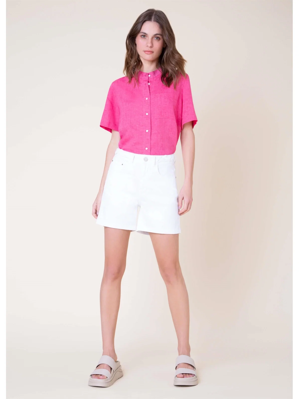 Bermuda Color Modal Chloe Branco